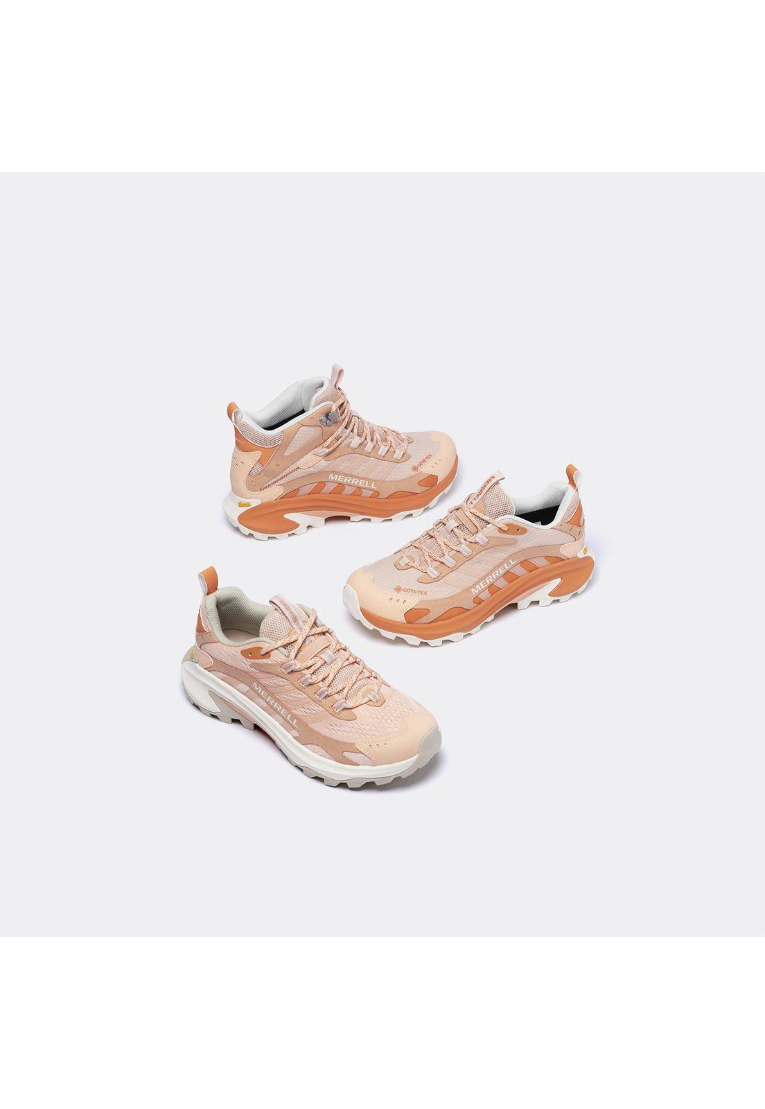 Zapatilla imperm Mujer Moab Speed 2 GTX Durazno-8