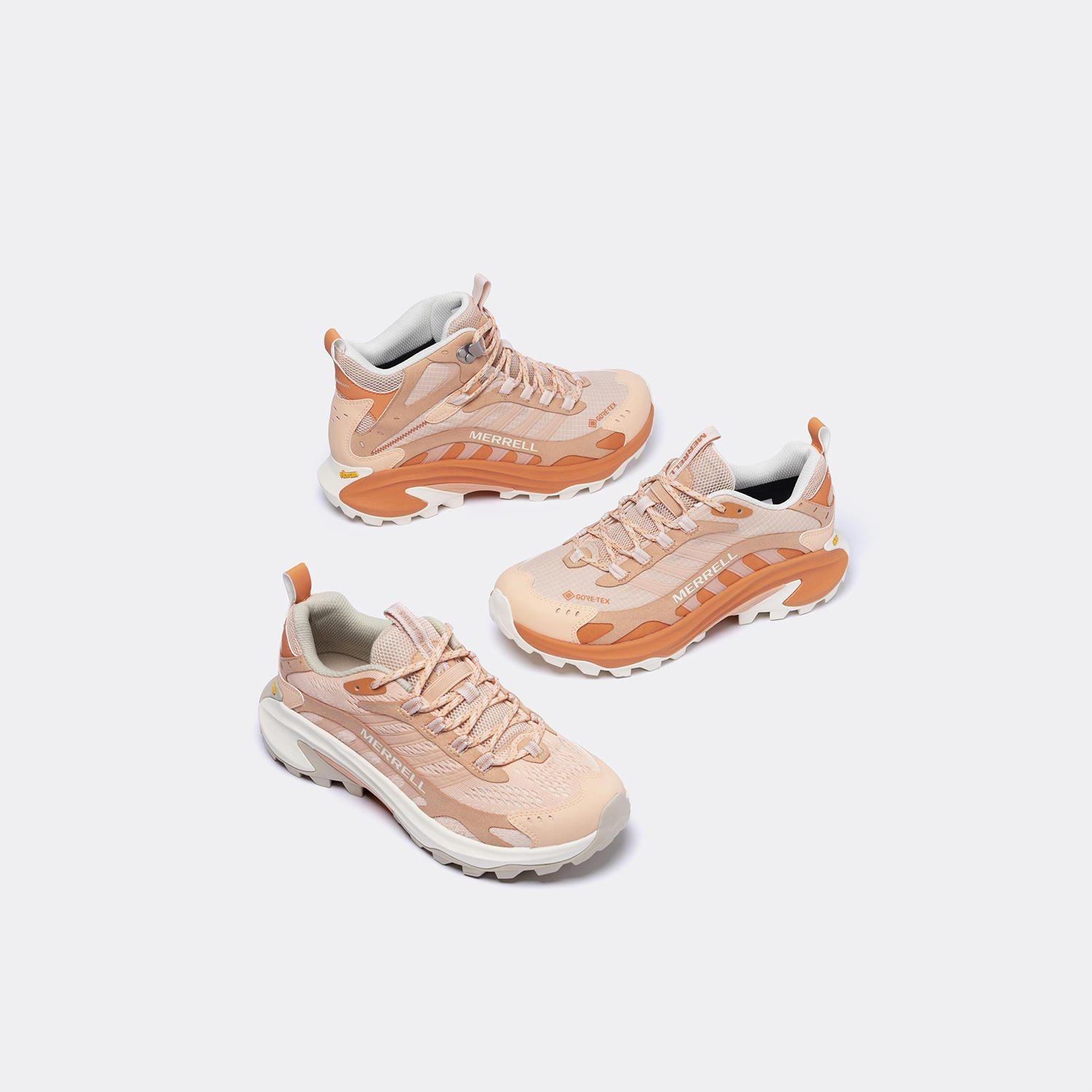 Zapatilla imperm Mujer Moab Speed 2 GTX Durazno-8