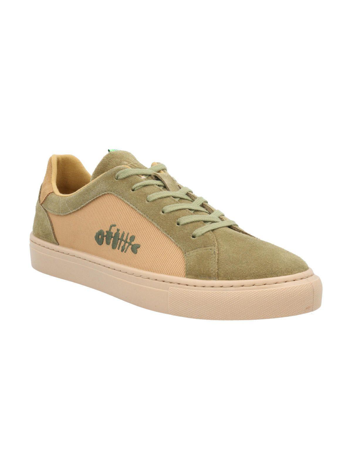 Zapatilla Cuero Hombre Tifón Crema-4