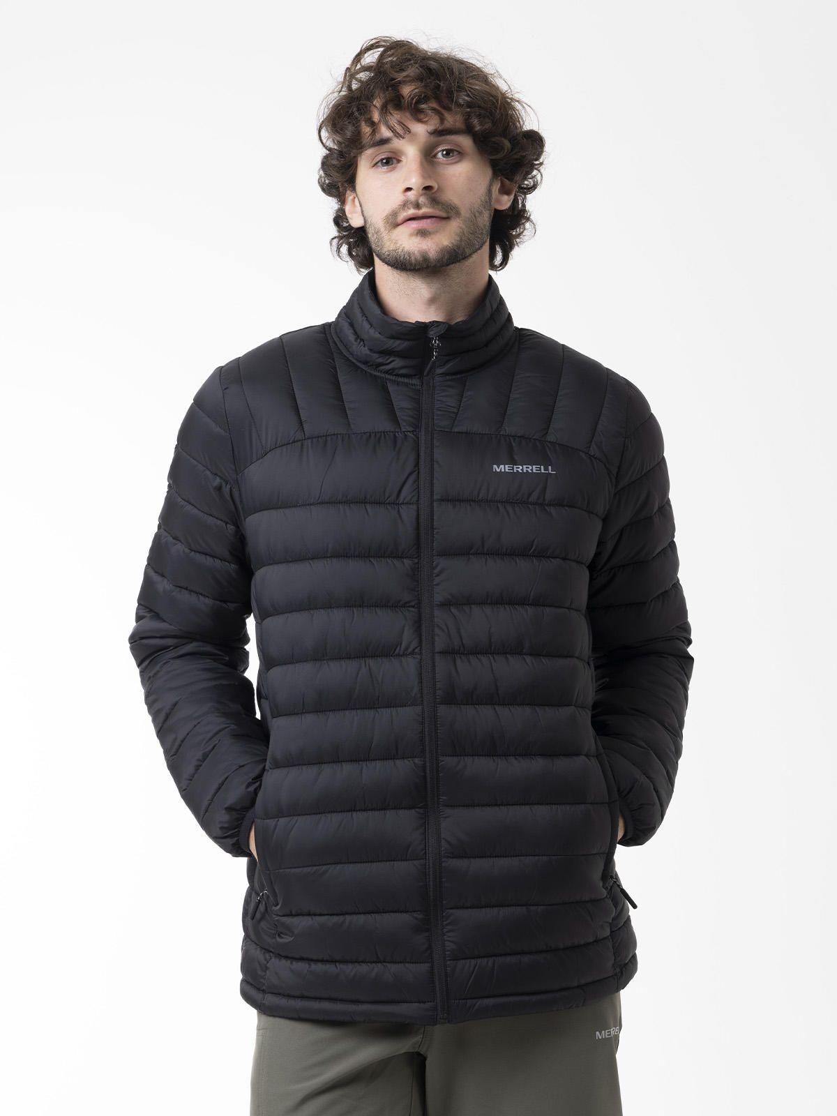 Parka Hombre Core Quilted Negro-1
