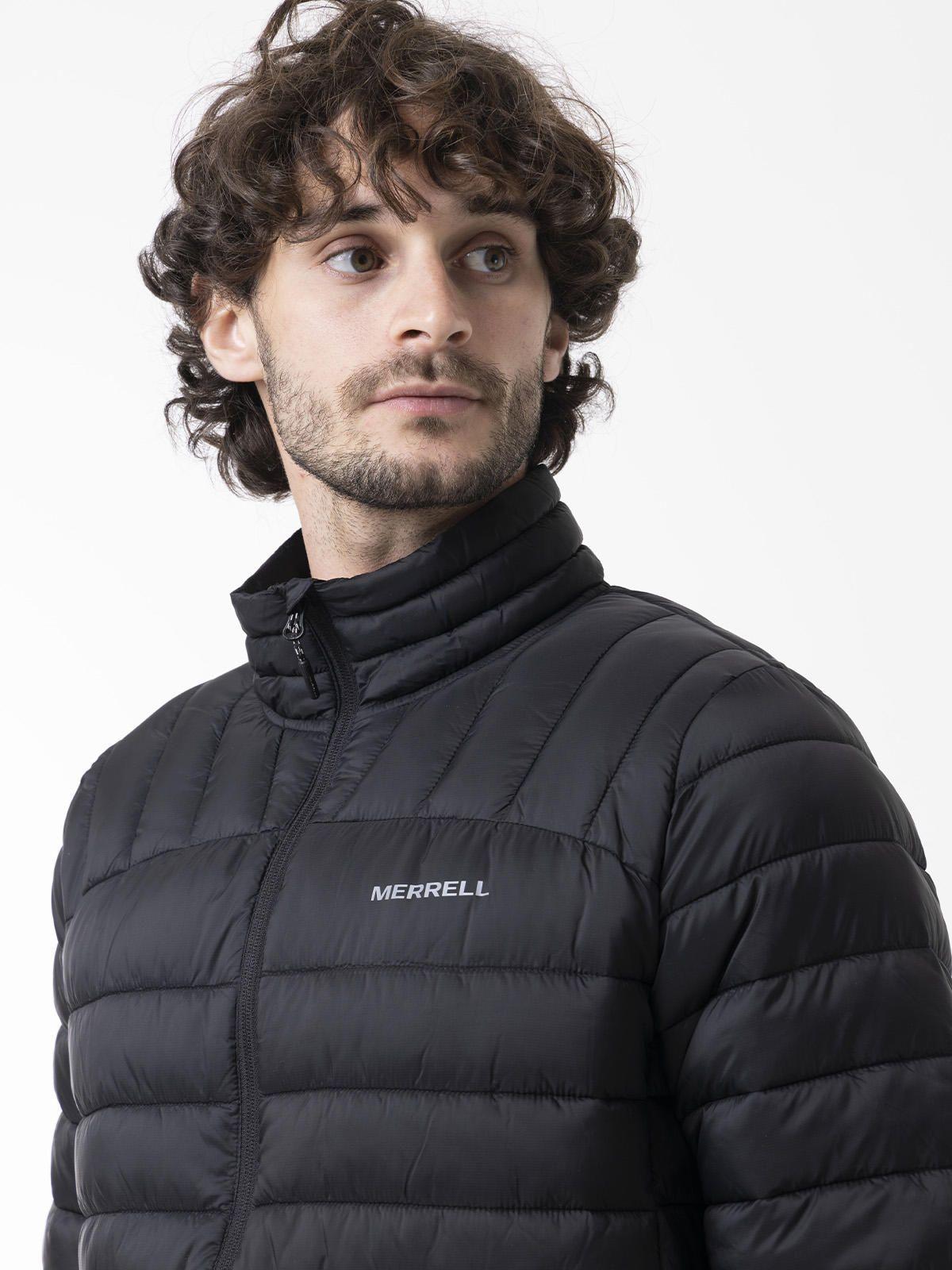 Parka Hombre Core Quilted Negro-3