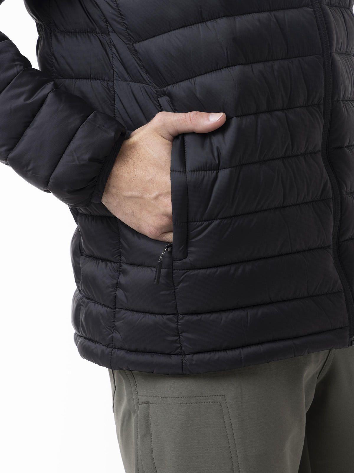 Parka Hombre Core Quilted Negro-5