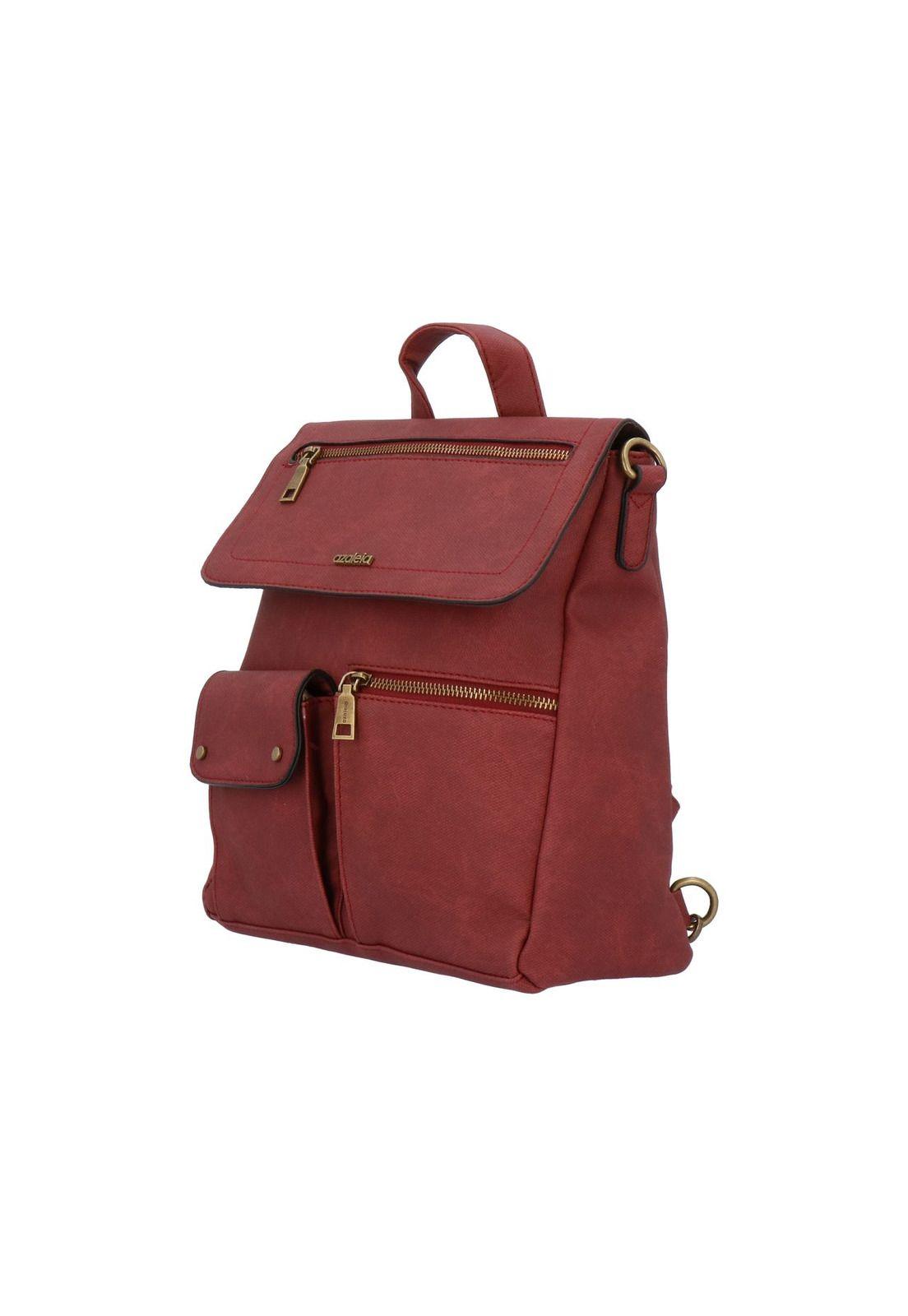 Cartera Mochila Convertible Casey Casual Rojo-1