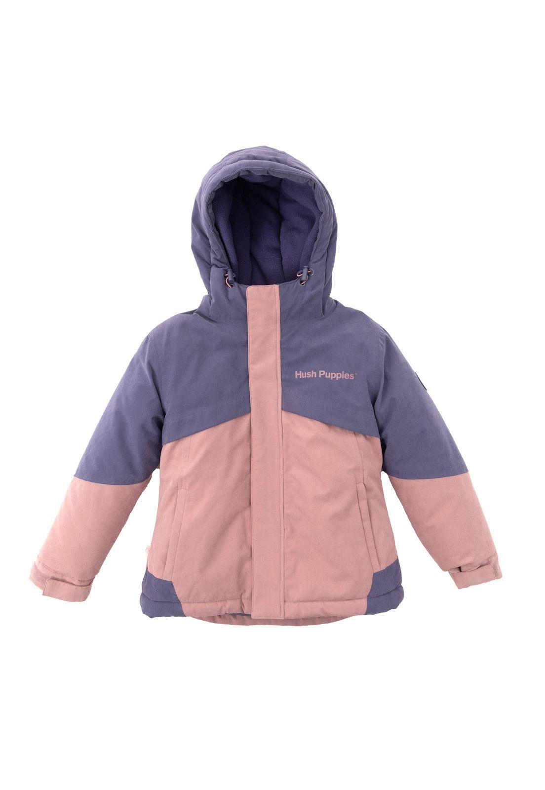 Parka Waterproof Optimus Niña Rosado-0