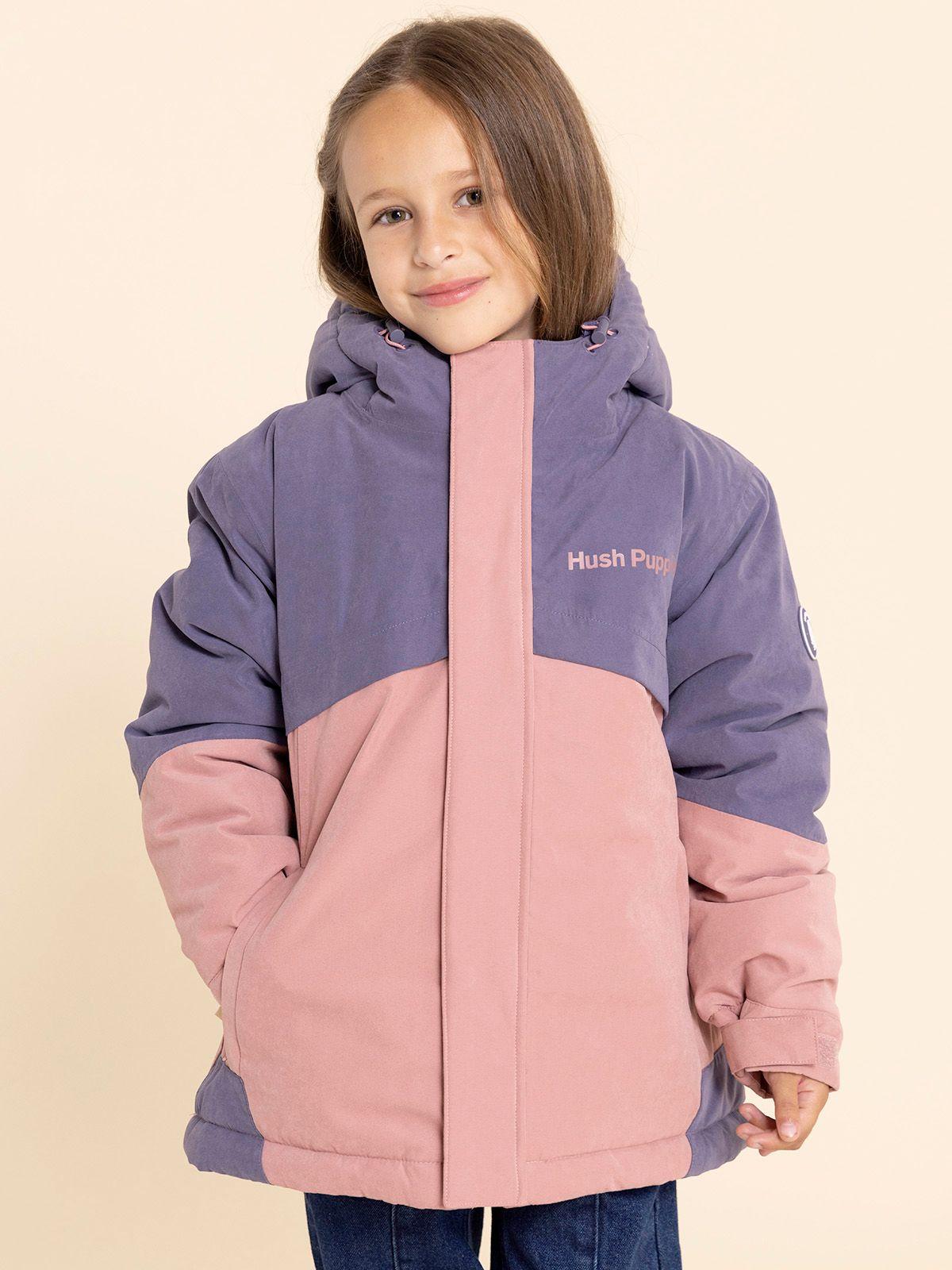 Parka Waterproof Optimus Niña Rosado-1