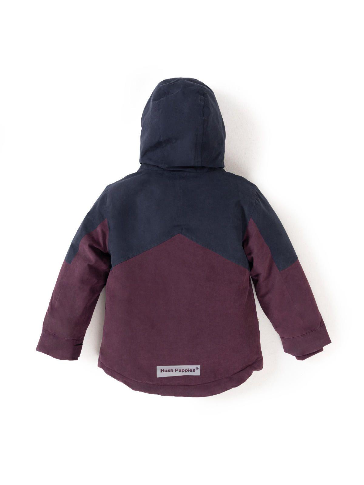 Parka Waterproof 3 en 1 Optimus Niño Burdeo-1