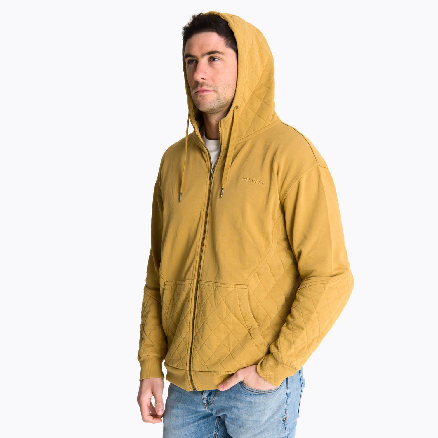Poleron Hombre Russell Mostaza -1
