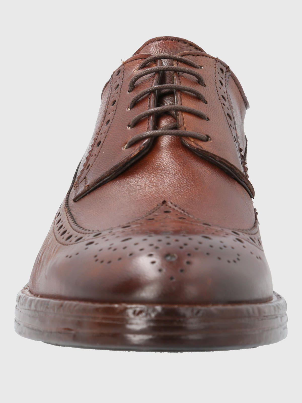 Zapato Cuero Café Hombre Paolo -3