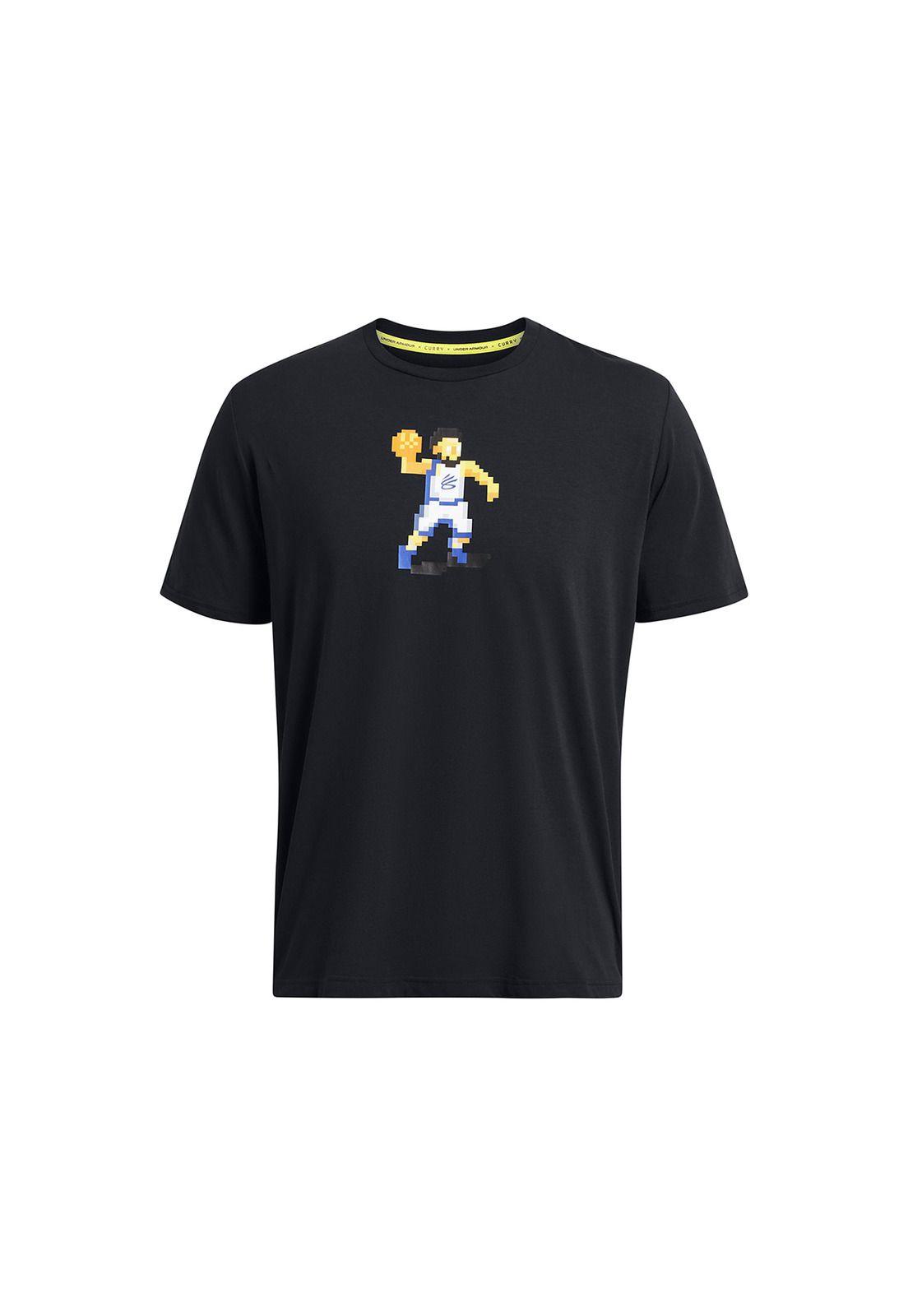 Polera peso pesado Curry Rang hombre Negro-0