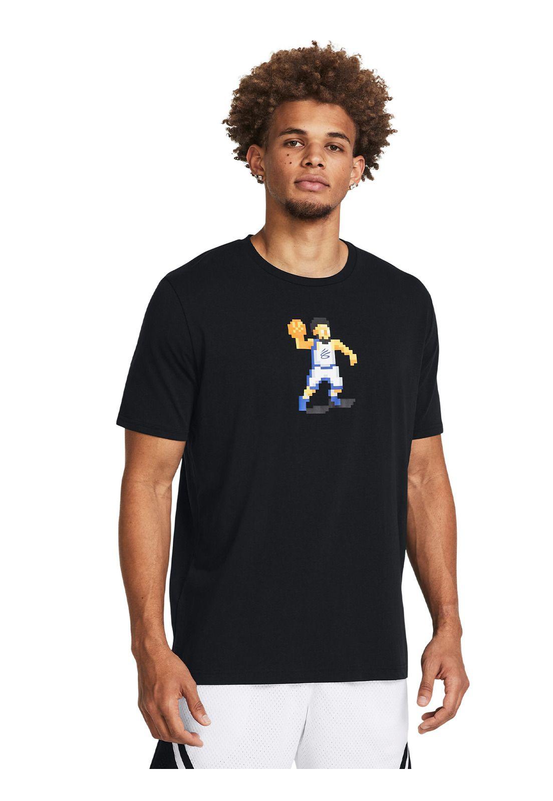 Polera peso pesado Curry Rang hombre Negro-3