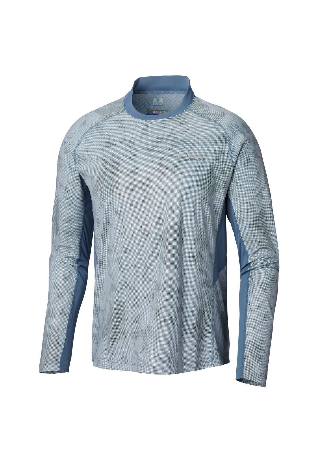 Polera M/L Solar Ice™ Long Sleeve Shirt Azul-0