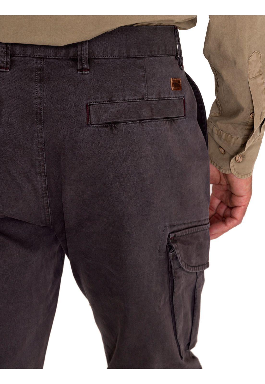 Pantalón Natural Flex Hombre Pipo Gris-8