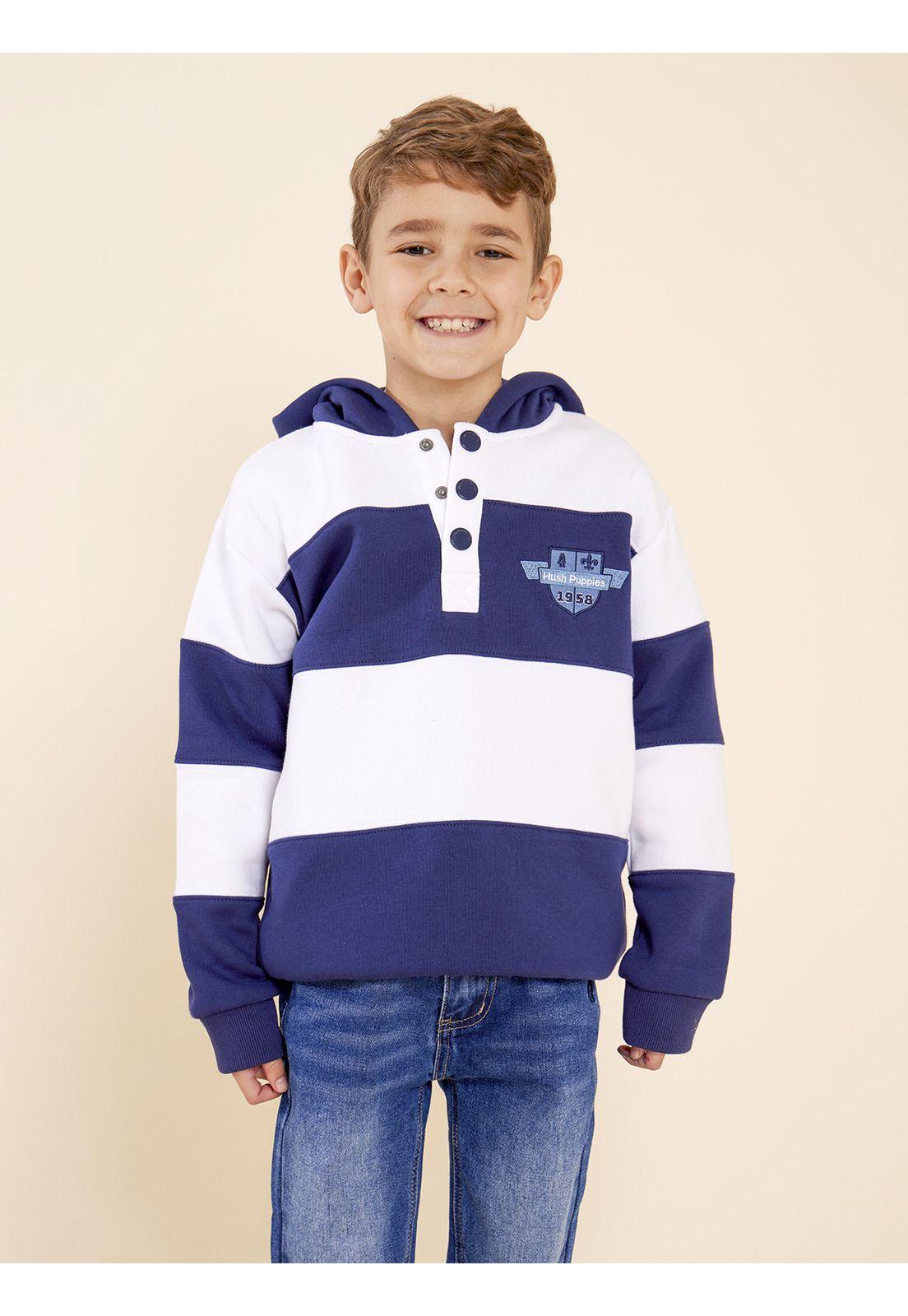 Polerón Niño Marinero Navy-3