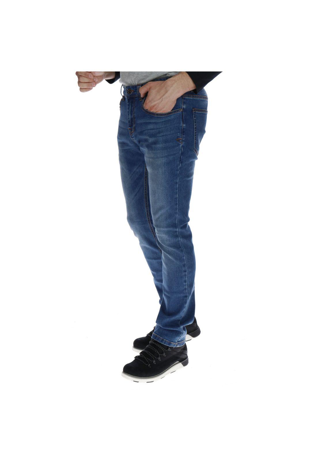 Jeans Hombre Ninety Eight Slim Azul Claro-1