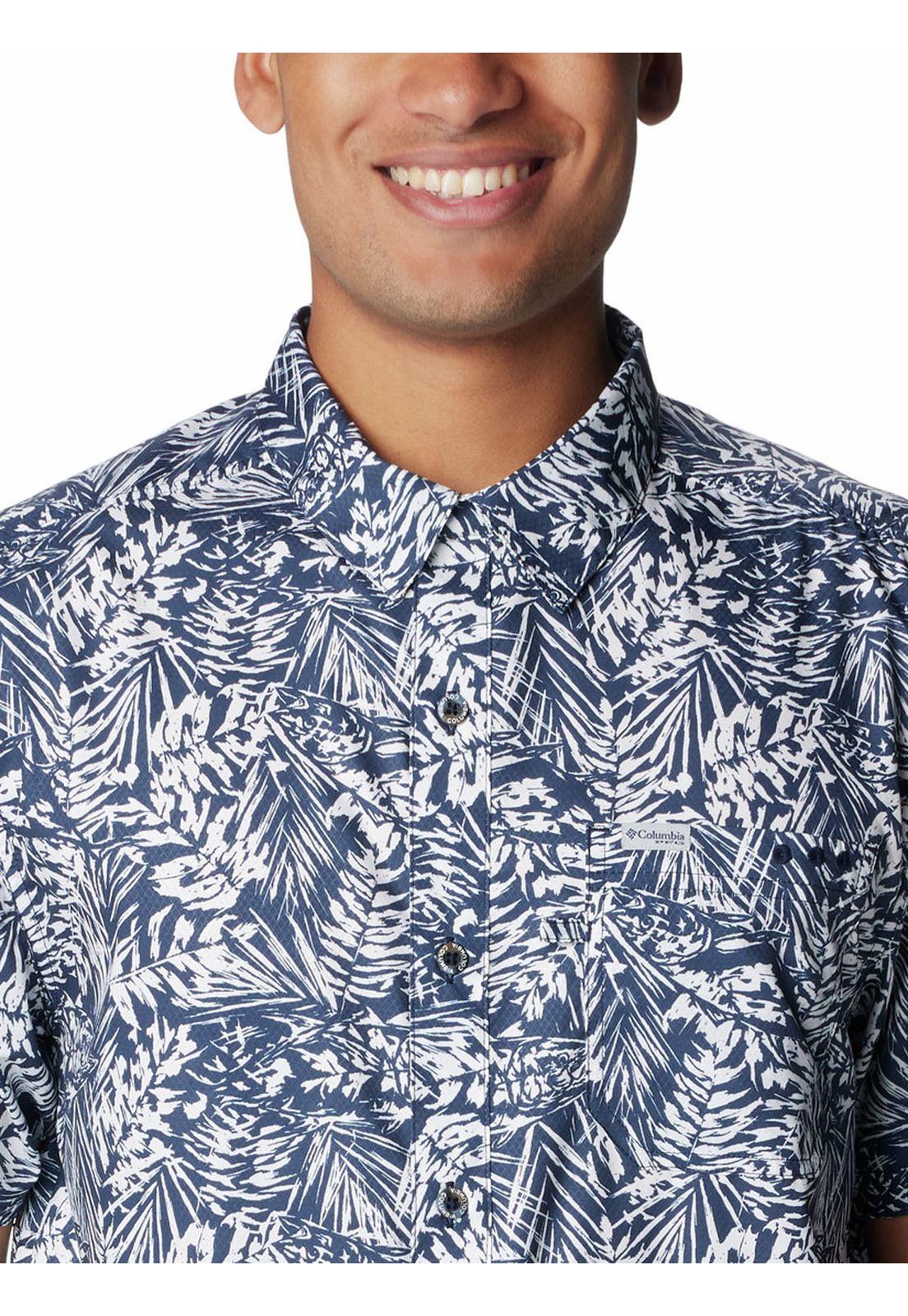 Camisa Hombre Super Slack Tide Camp Azul-3