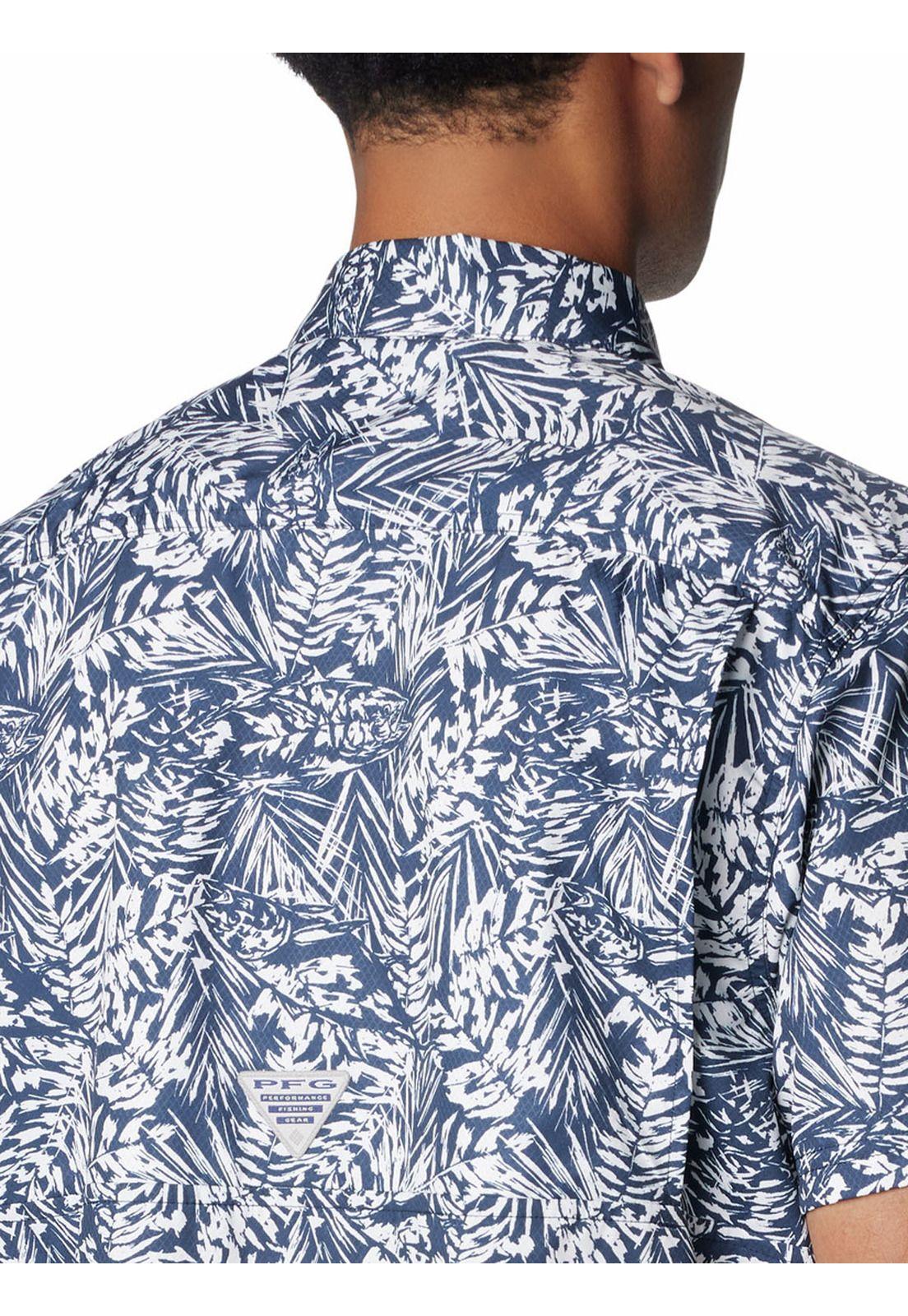 Camisa Hombre Super Slack Tide Camp Azul-4
