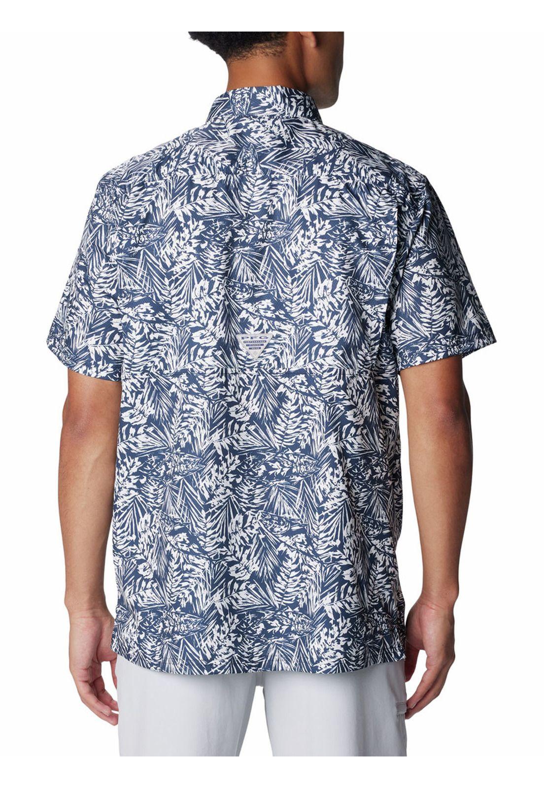Camisa Hombre Super Slack Tide Camp Azul-6