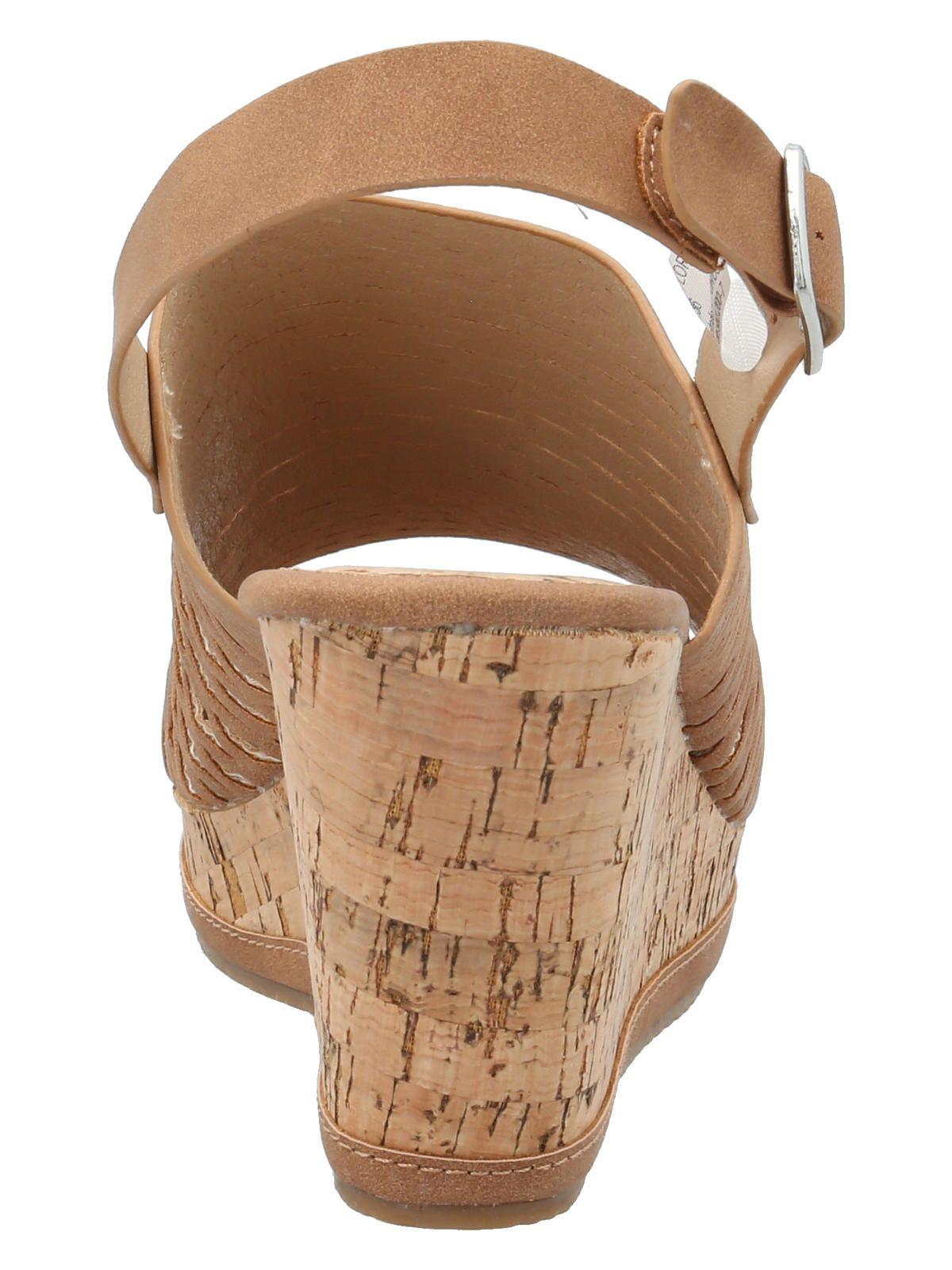 Sandalia Mujer Florencia Cognac -5