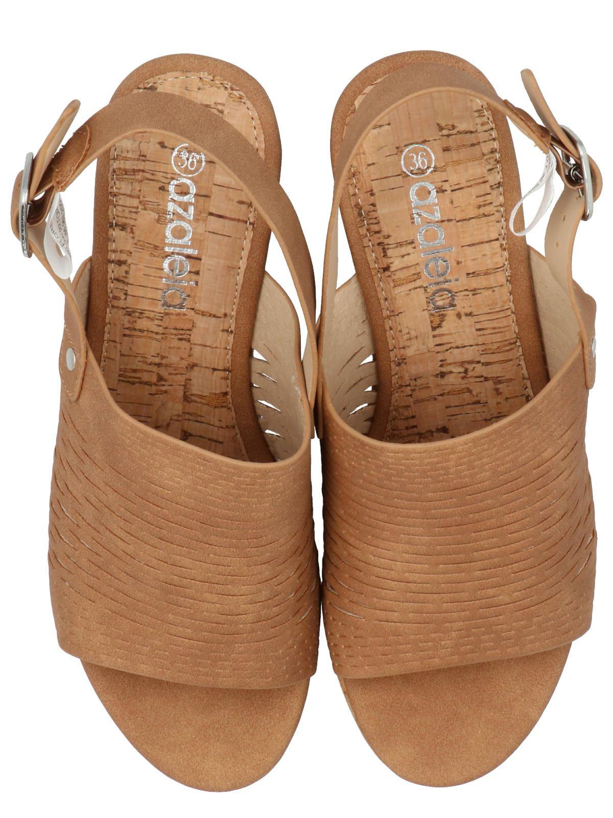 Sandalia Mujer Florencia Cognac -6