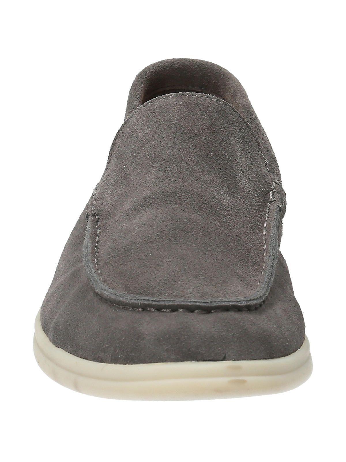 Mocasín Cuero Hombre Monte Gris-3