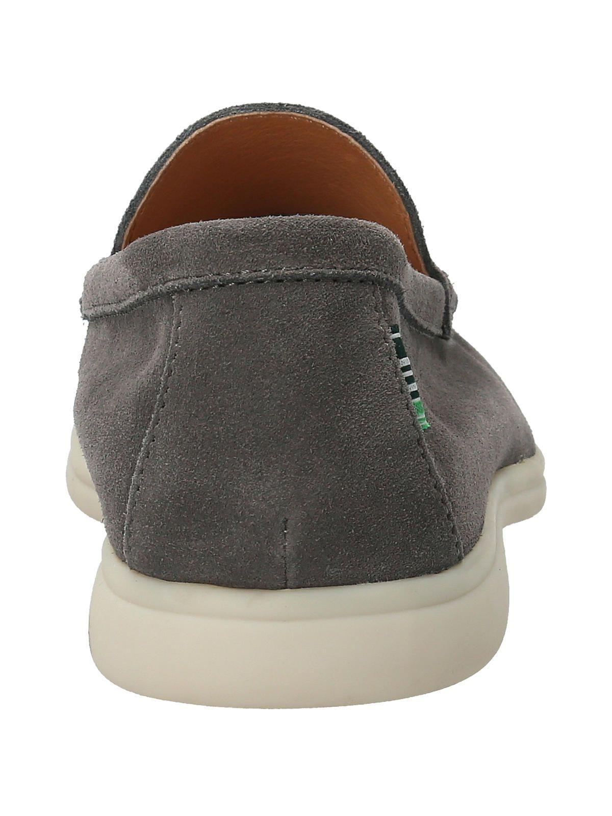 Mocasín Cuero Hombre Monte Gris-6
