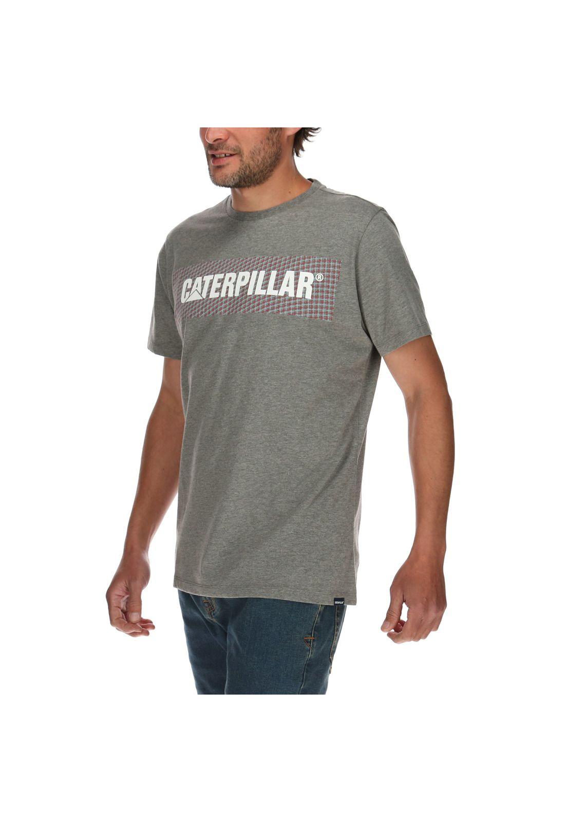 Polera Hombre Code Wordmark Gris-1