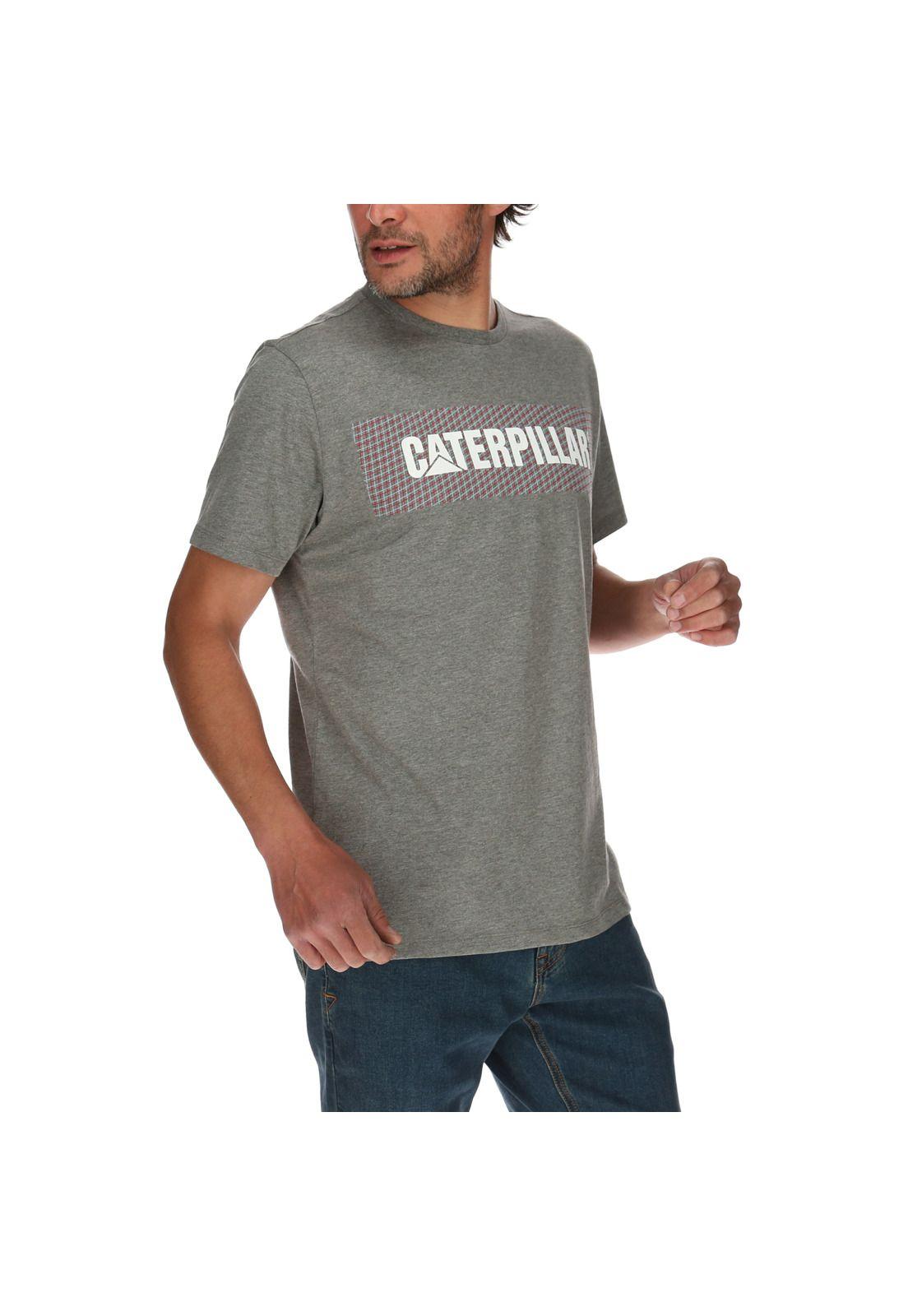 Polera Hombre Code Wordmark Gris-3