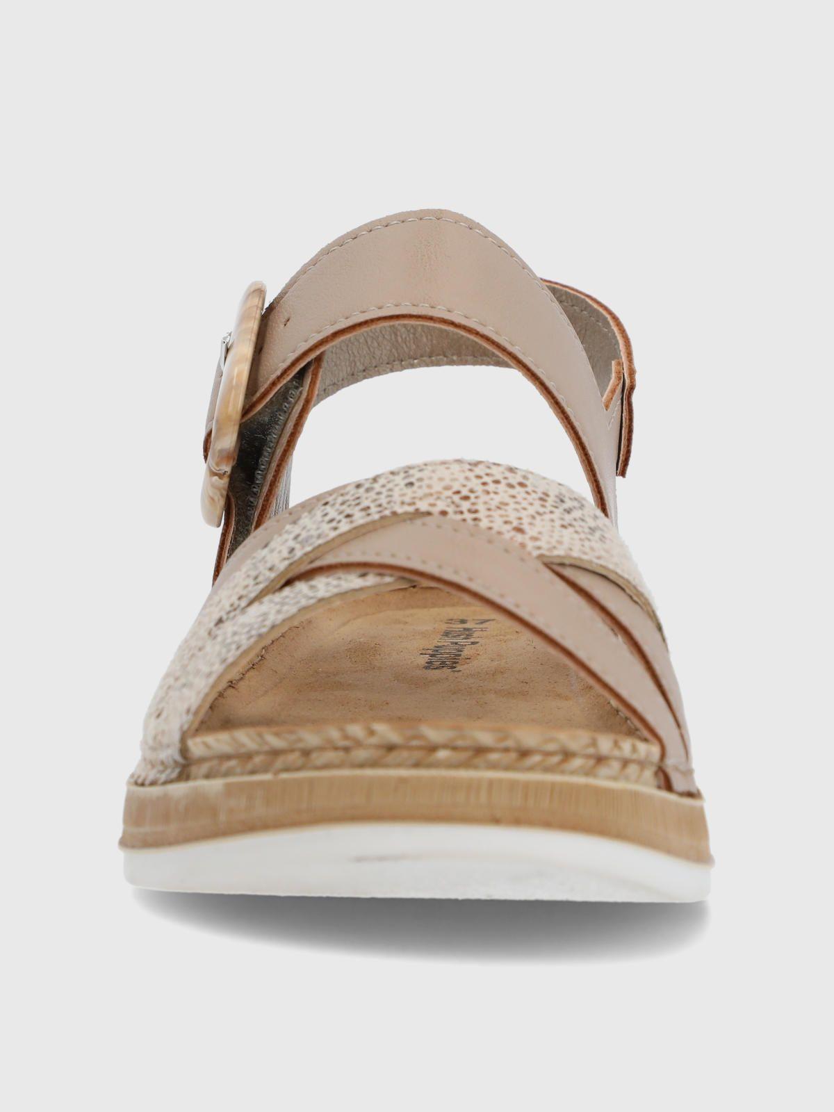 Sandalia Belana Mujer Beigec-3