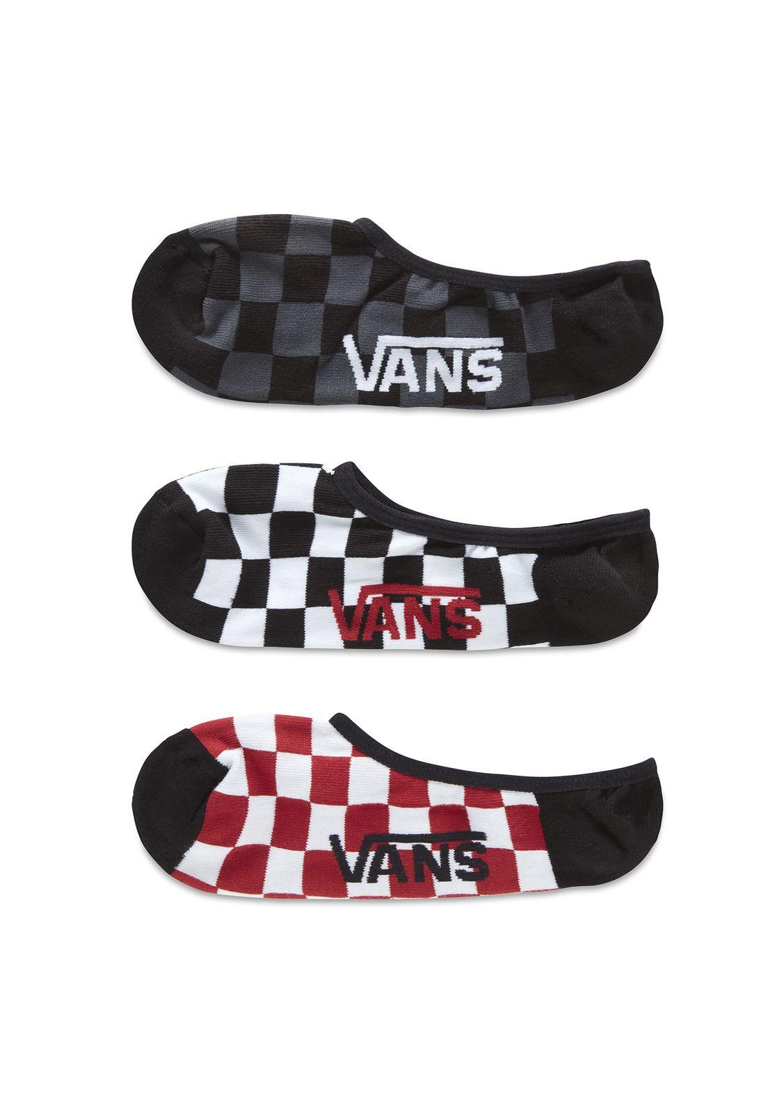 Calcetín Hombre Classicsupernoshow (3Pk) Red Check-0