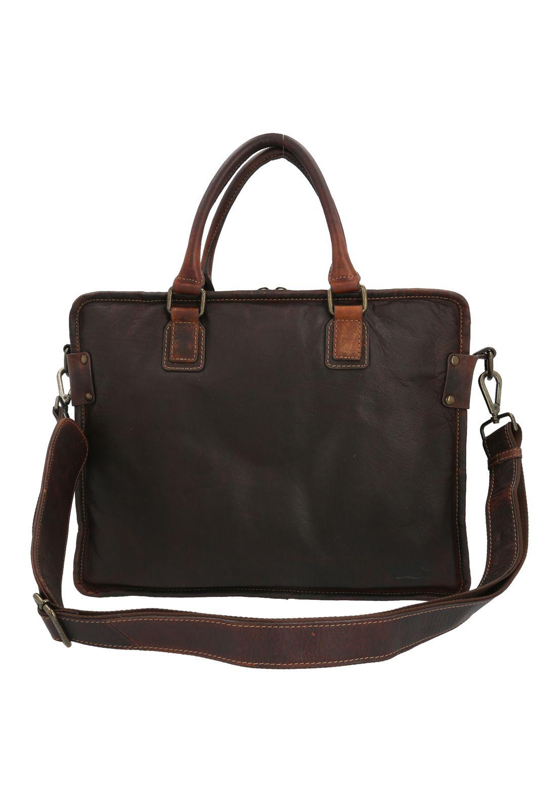 Maletín Cuero Hombre Tc Congo Café-2