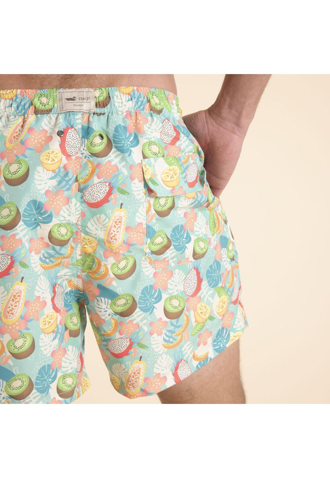 Traje De Baño Hombre Izam Verde-3