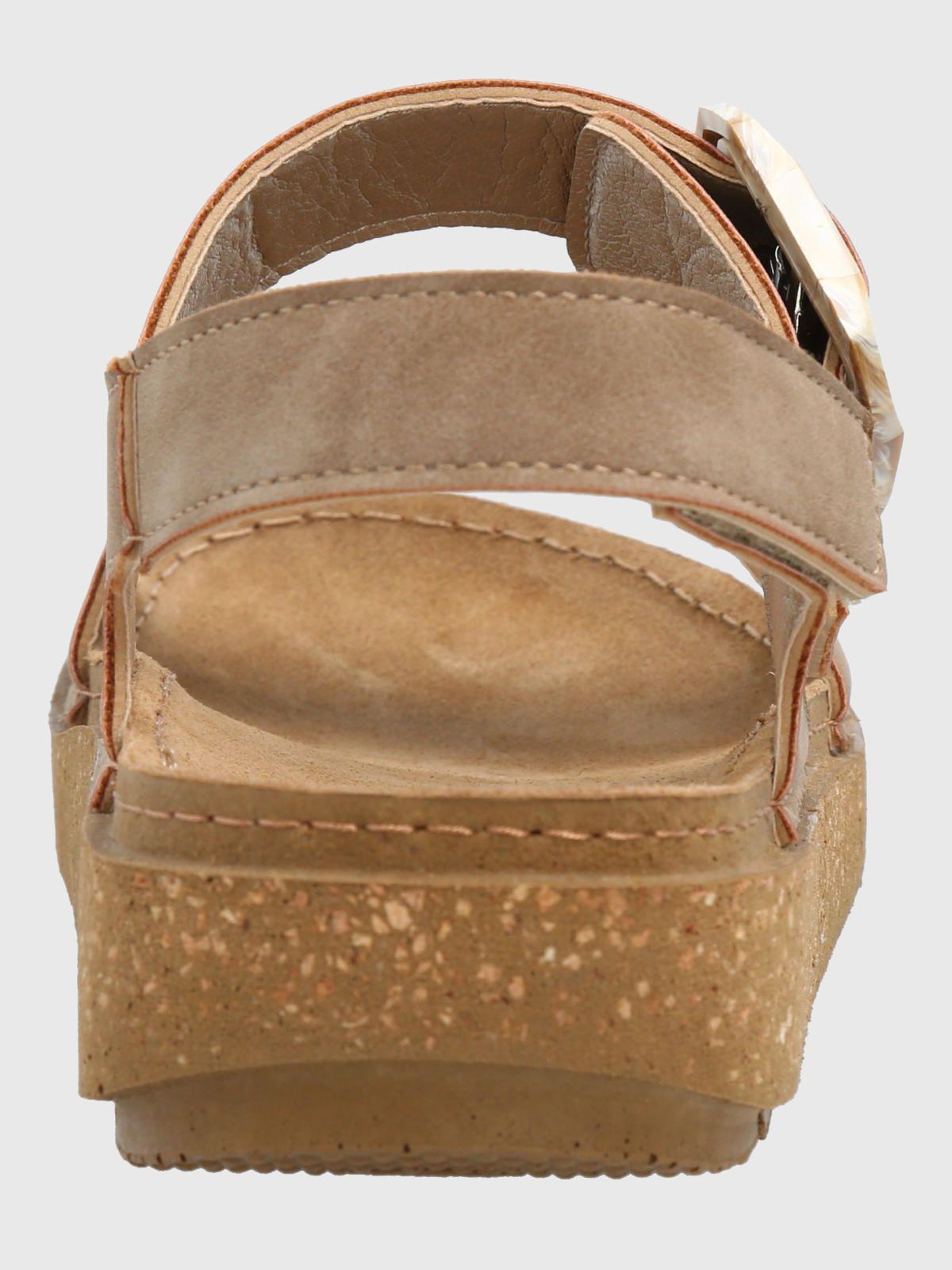 Sandalia Luxy Mujer Café-6