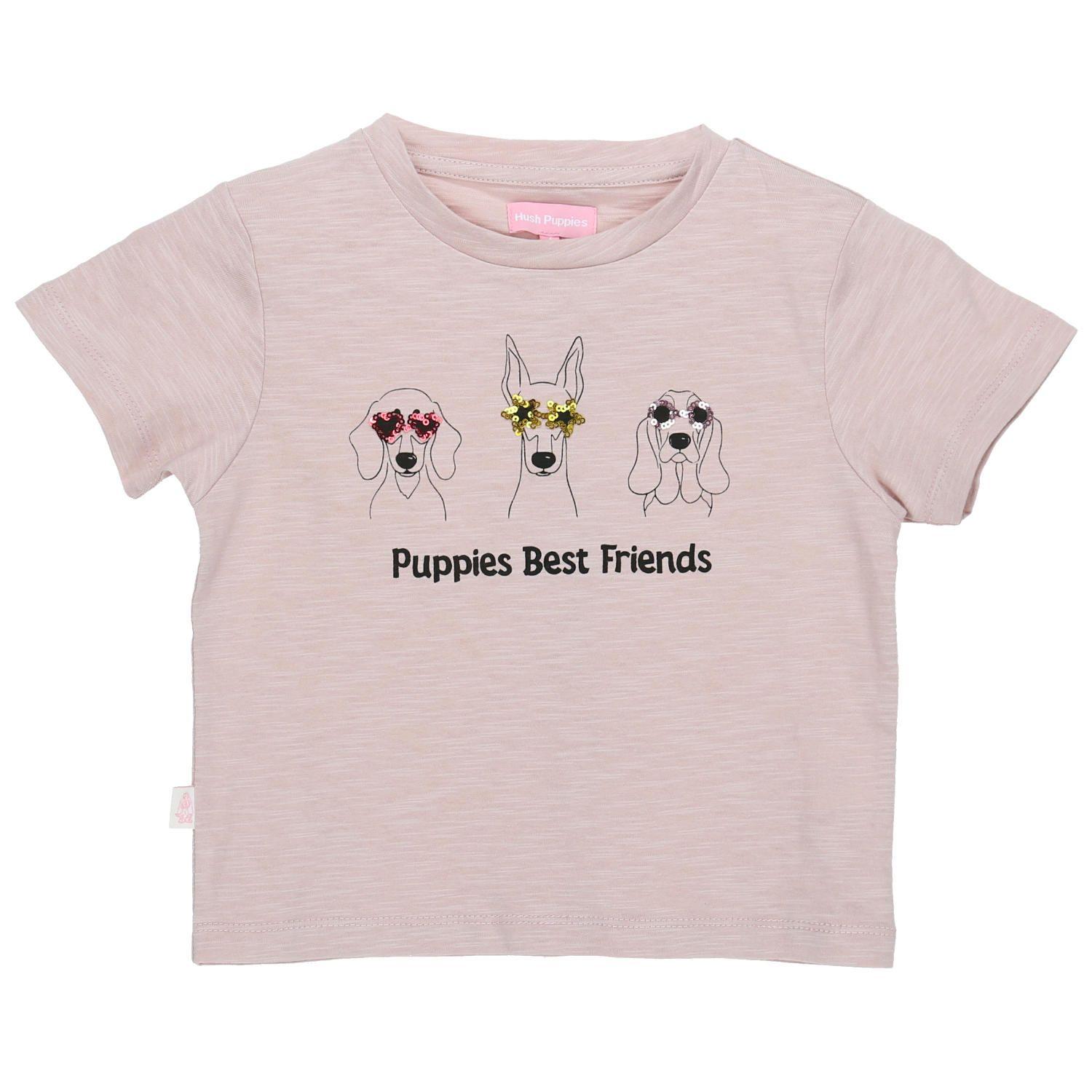 Polera M/C Niña Friends Rosado-0