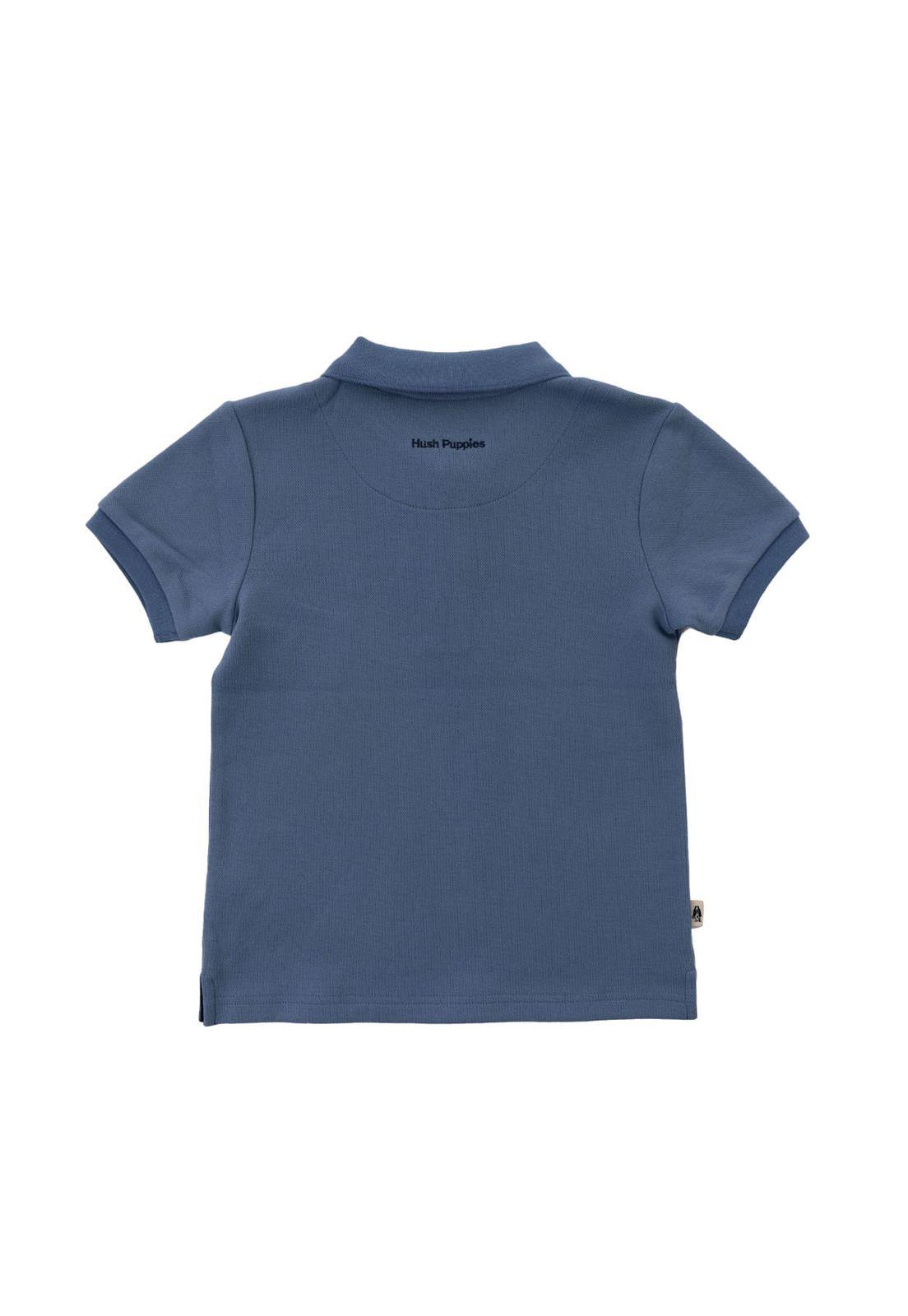 Polera Niño Unkel Celeste-5