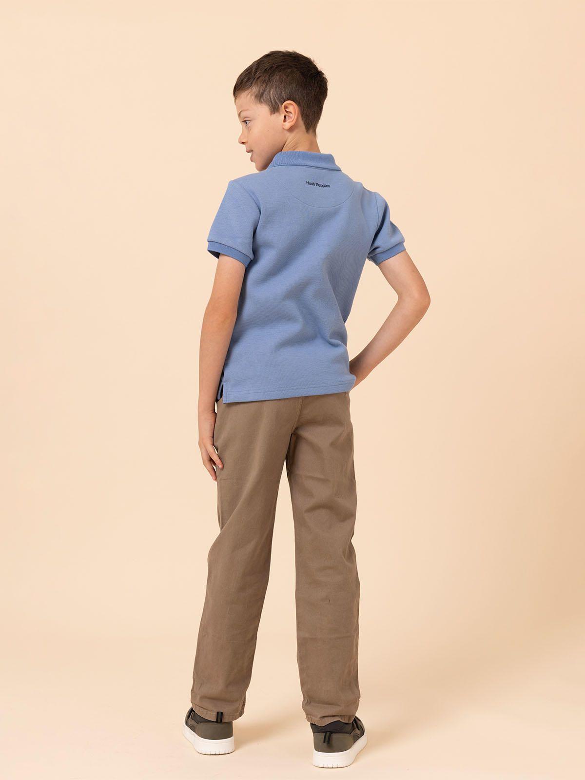 Polera Niño Unkel Celeste-4