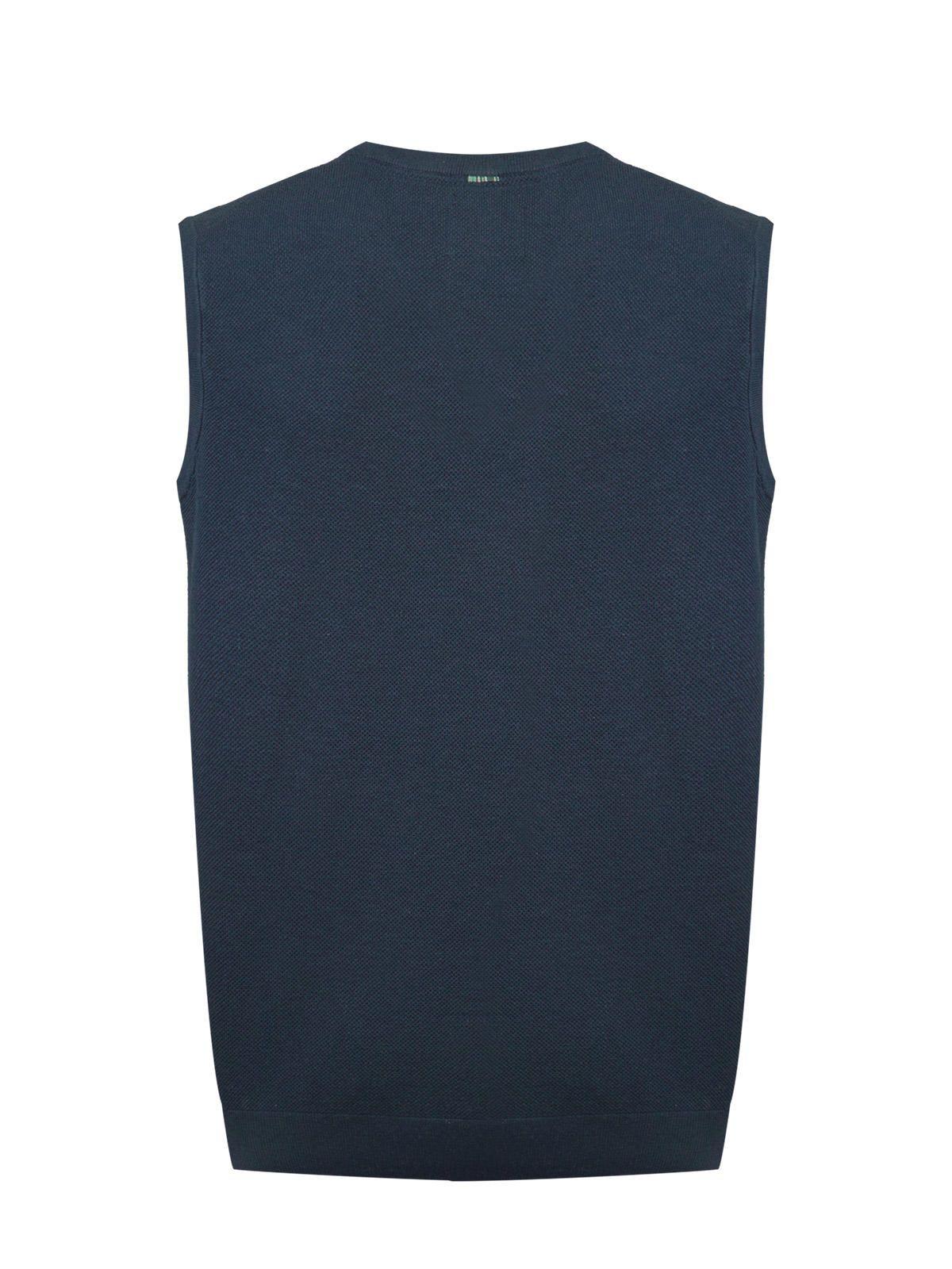 Sweater Algodón Orgánico Hombre Rivo Azul-1