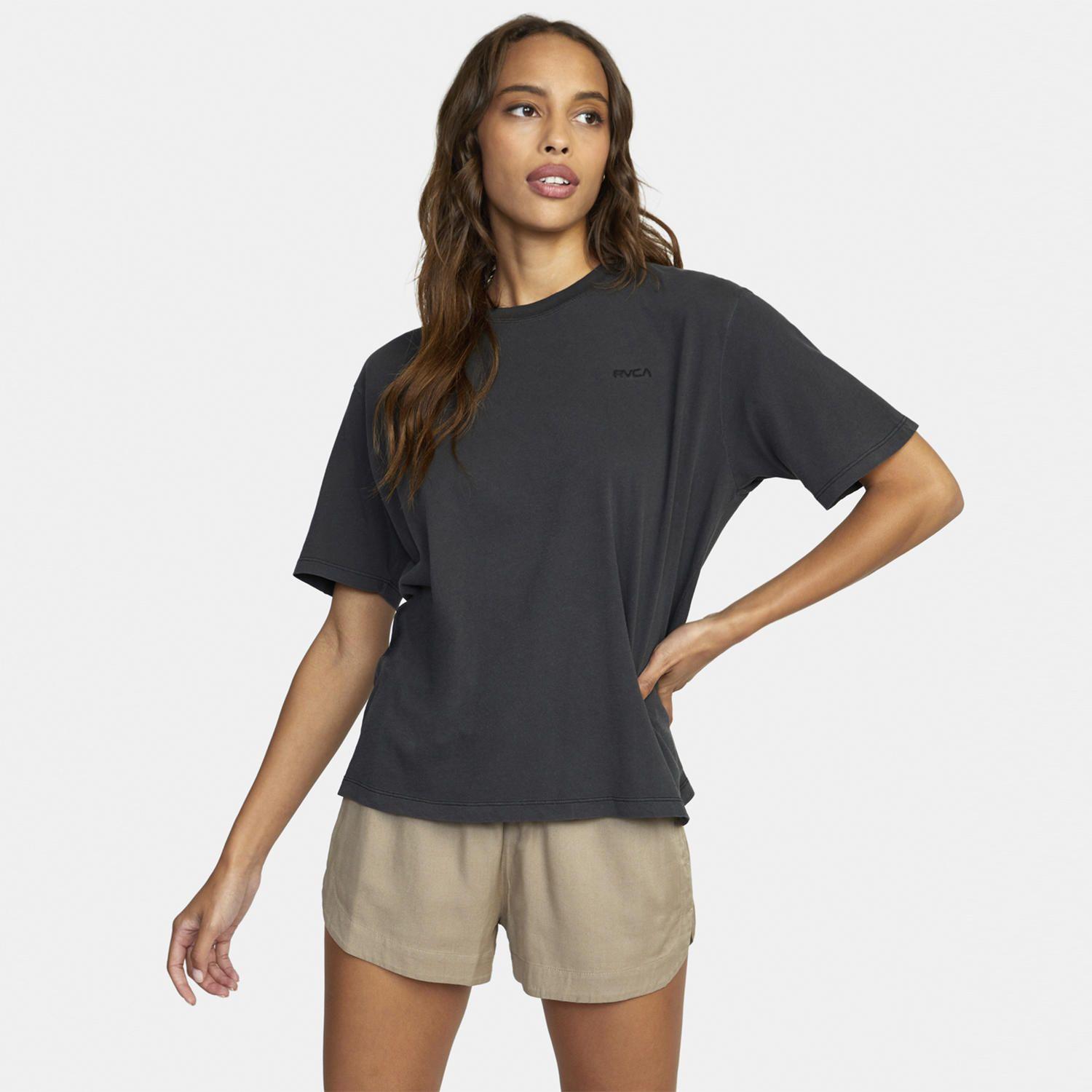 Polera M/C Mujer Ptc Anyday Ss J Tees Negro-0