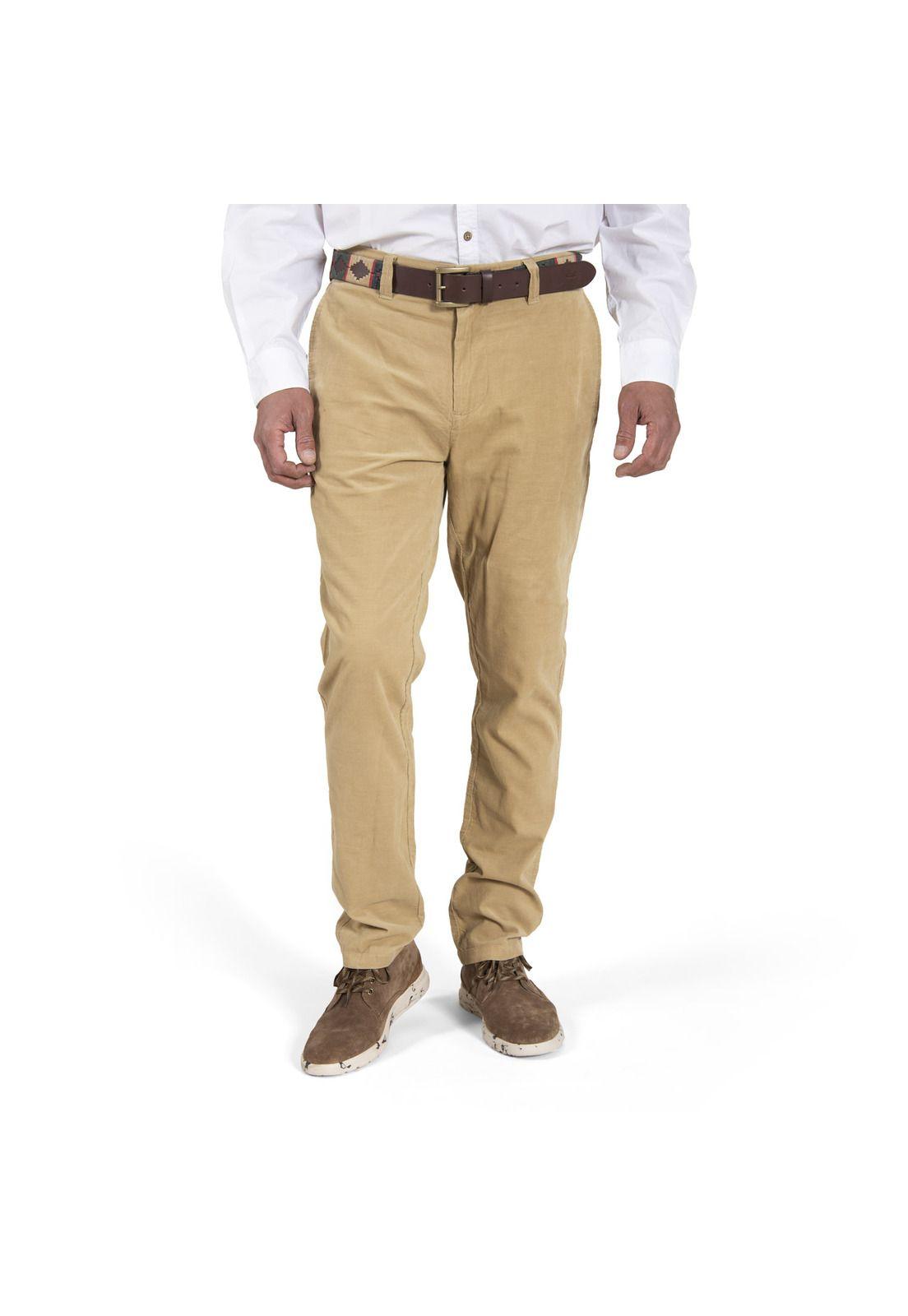 Pantalon Algodón Orgánico 21Cord Arena Hombre Rockford-0