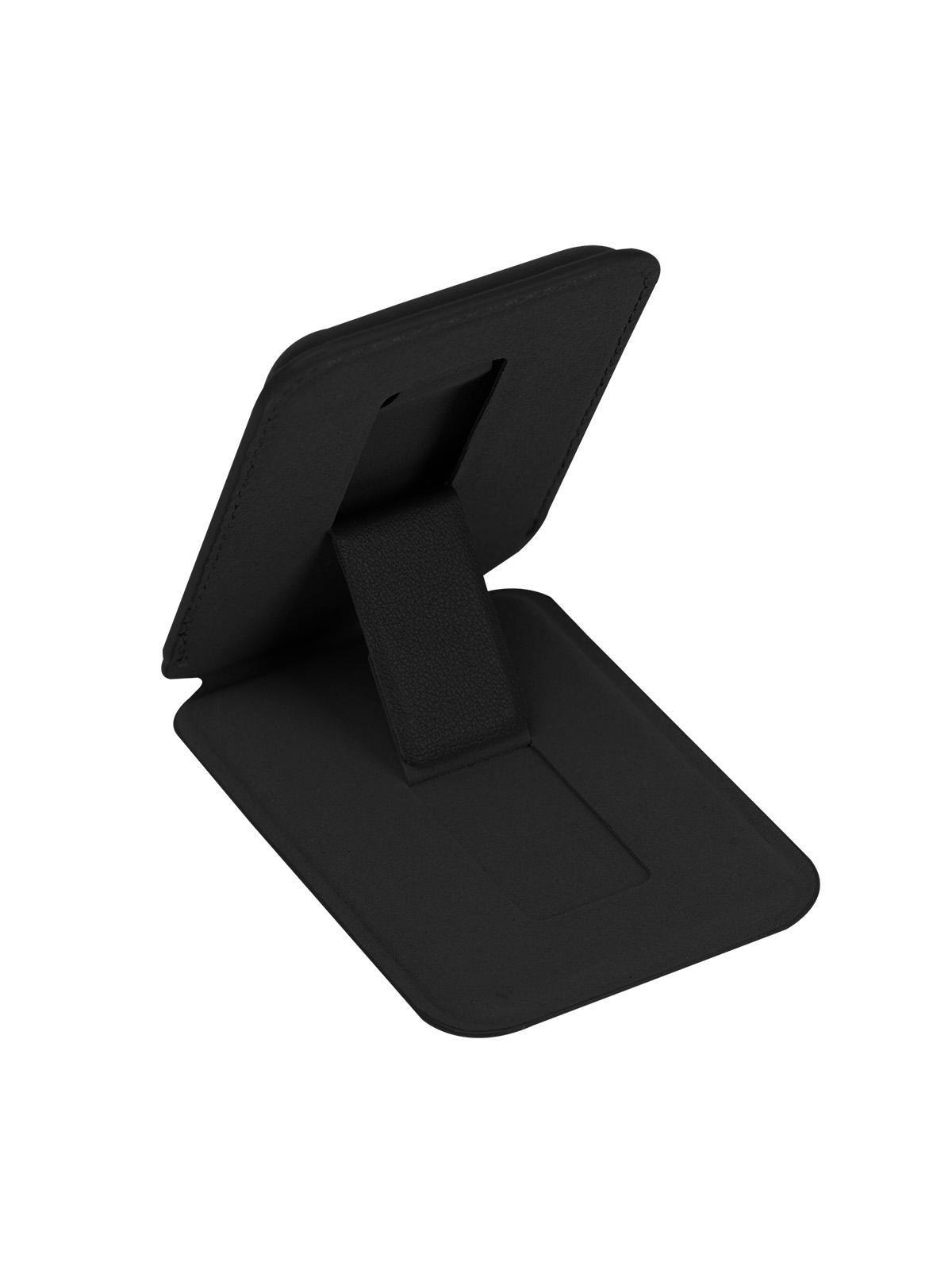 Billetera Cuero Unisex Morocco Magsafe Wall Negro-7