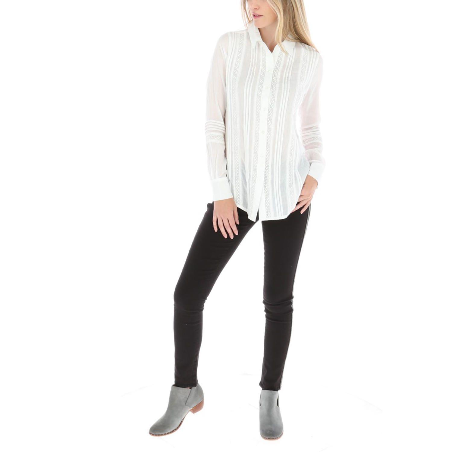 Blusa Algodón Tape Blanco Mujer Rockford-3