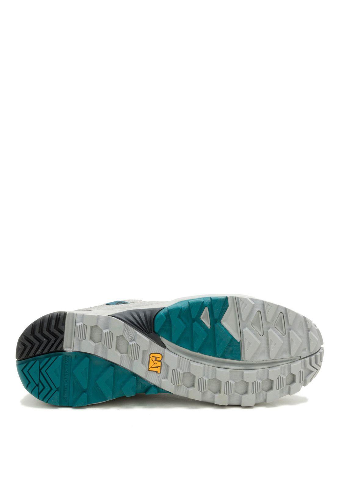 Zapatilla Hombre Grapple Suede Mesh Gris-7