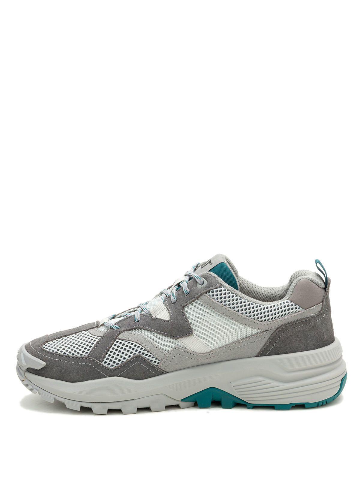 Zapatilla Hombre Grapple Suede Mesh Gris-3