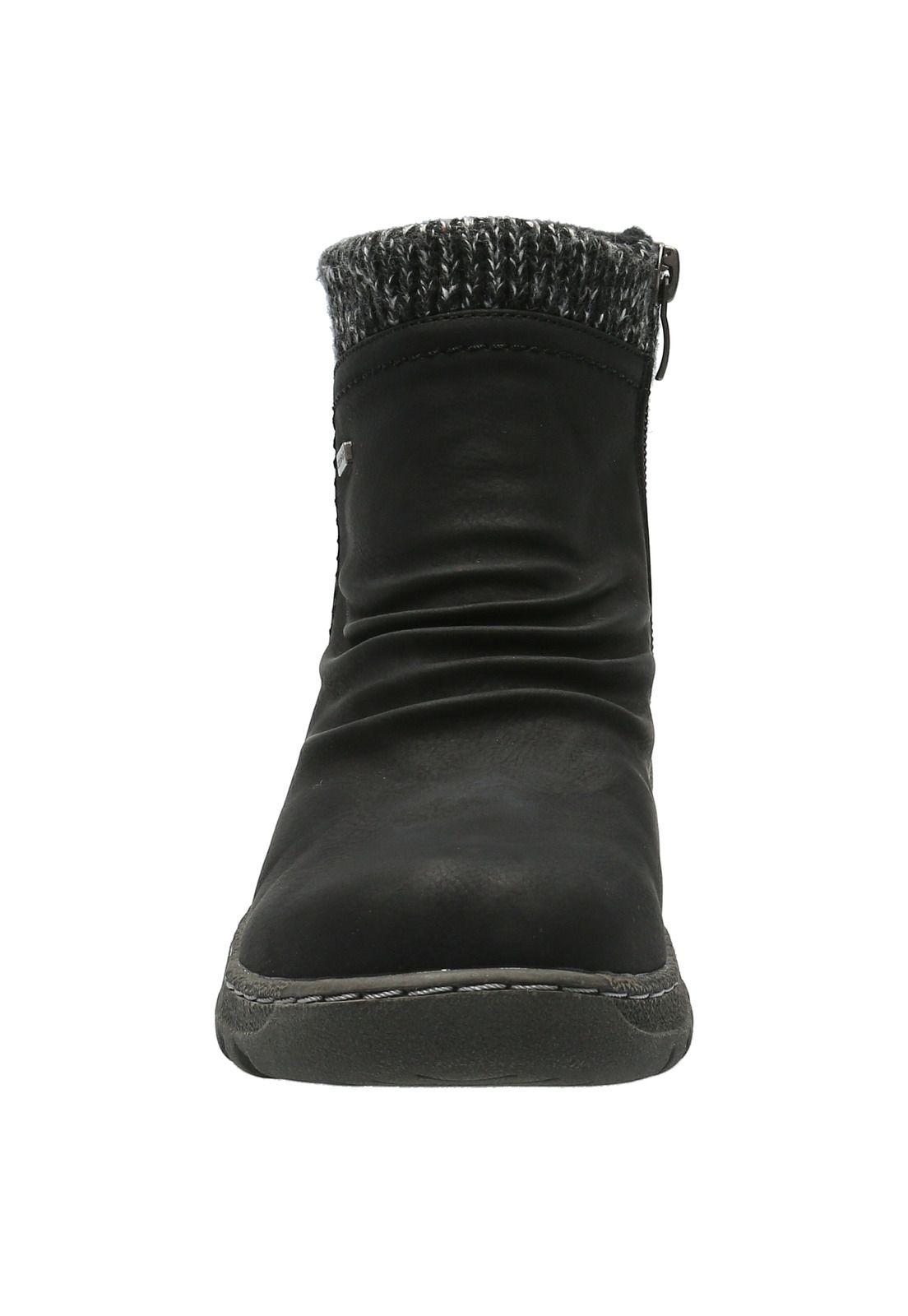 Botín Mujer Fauro Negro-2