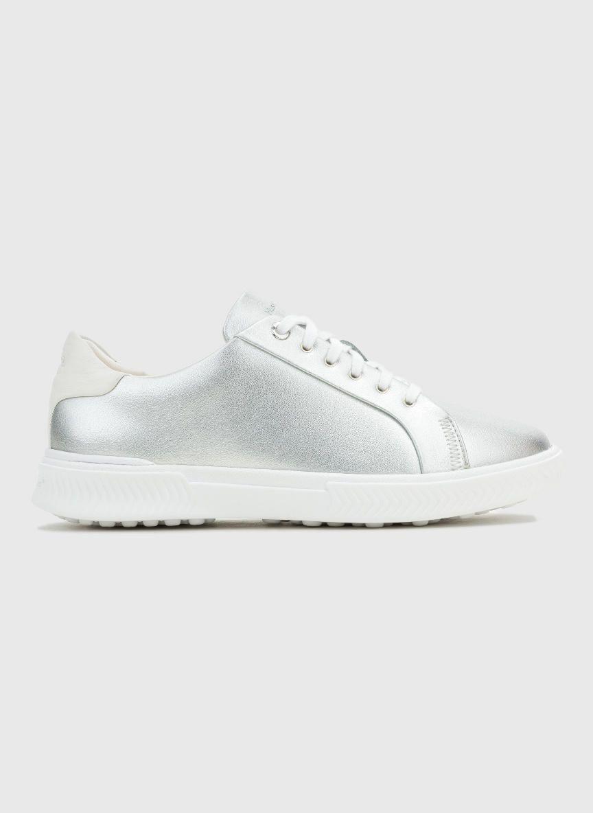 Zapatilla Mujer Mae Laceup Metalizado-1