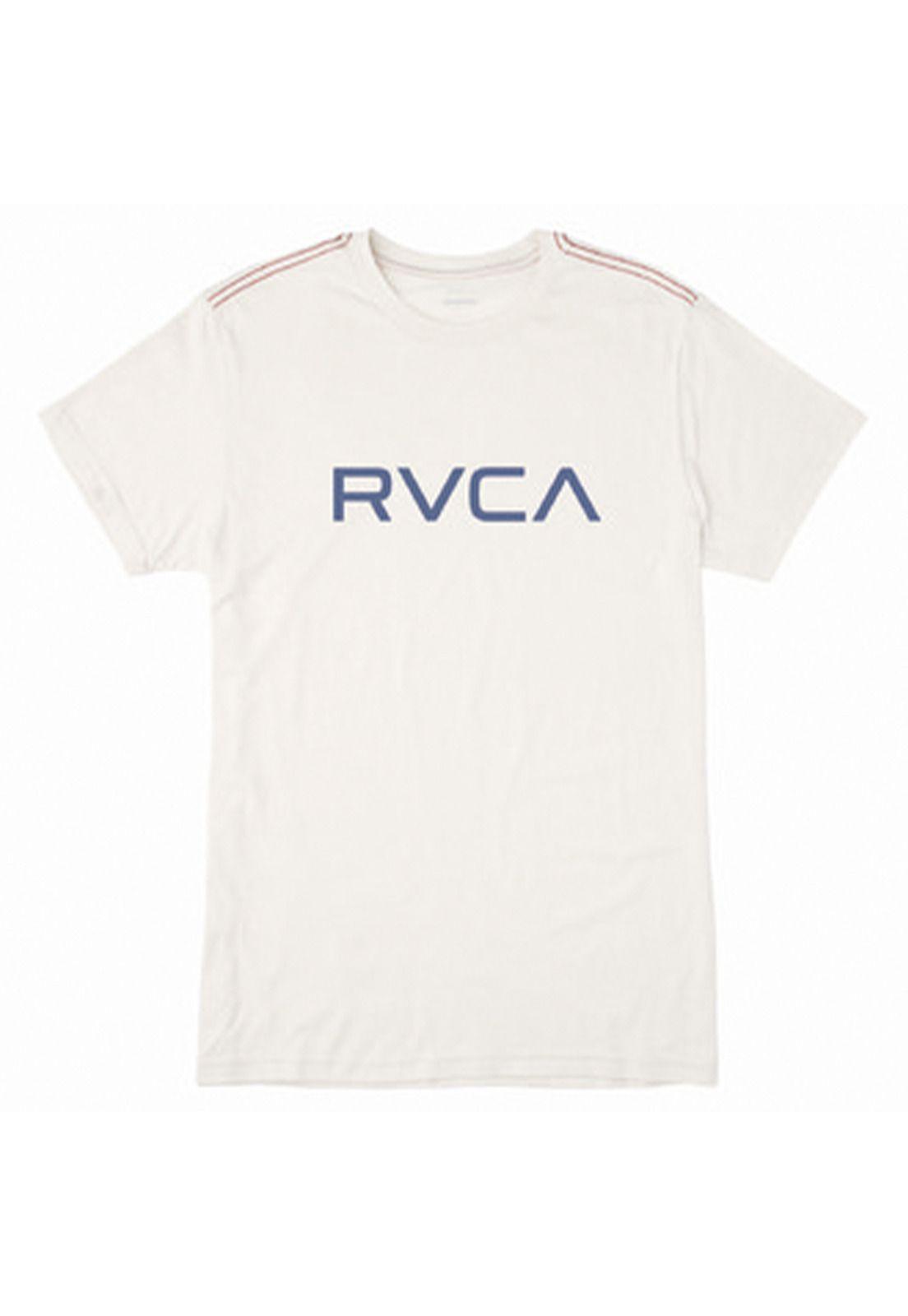 Polera Manga Corta Hombre Big Rvca Ss Blanco-0