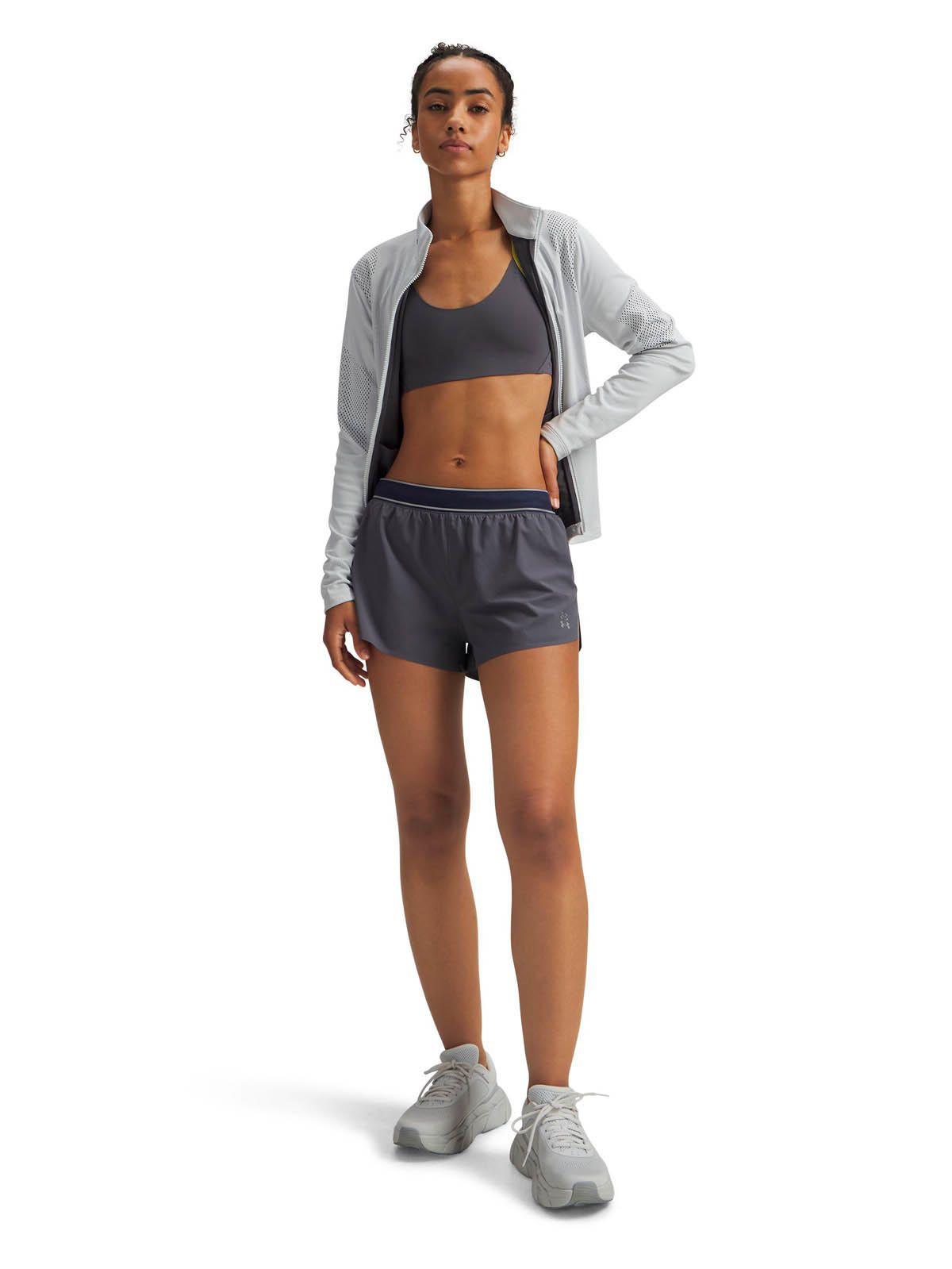 Short Running para mujer Halo Run gris -3