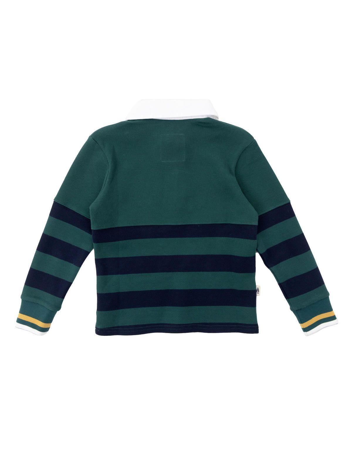 Polera Manga Larga Chester Niño Verde-6