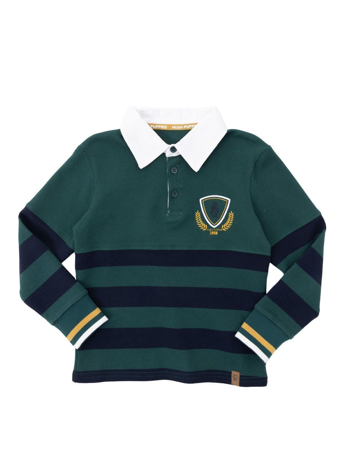 Polera Manga Larga Chester Niño Verde-0