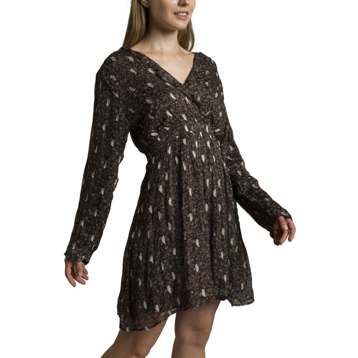 Vestido Feather Café Rockford-0