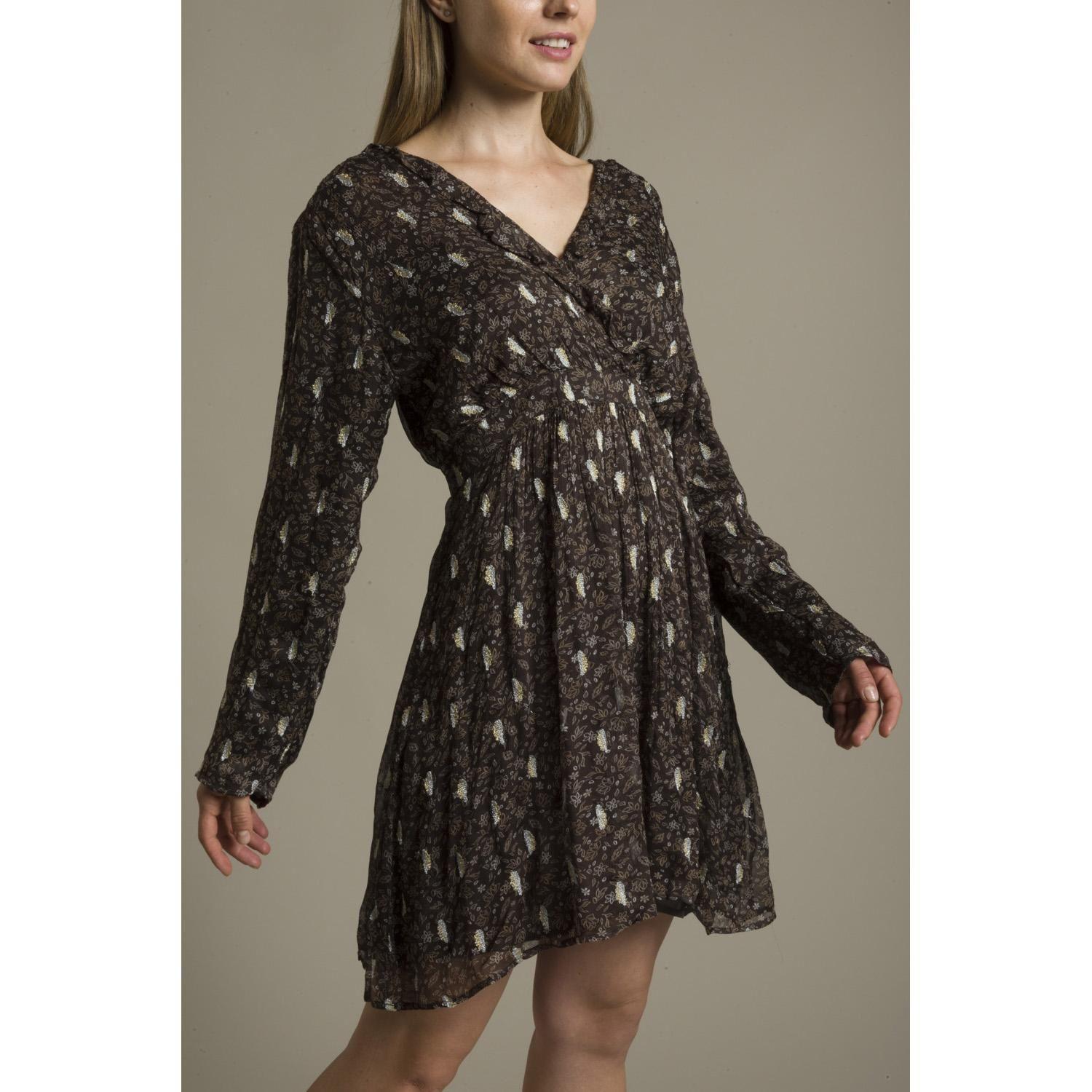 Vestido Feather Café Rockford-1